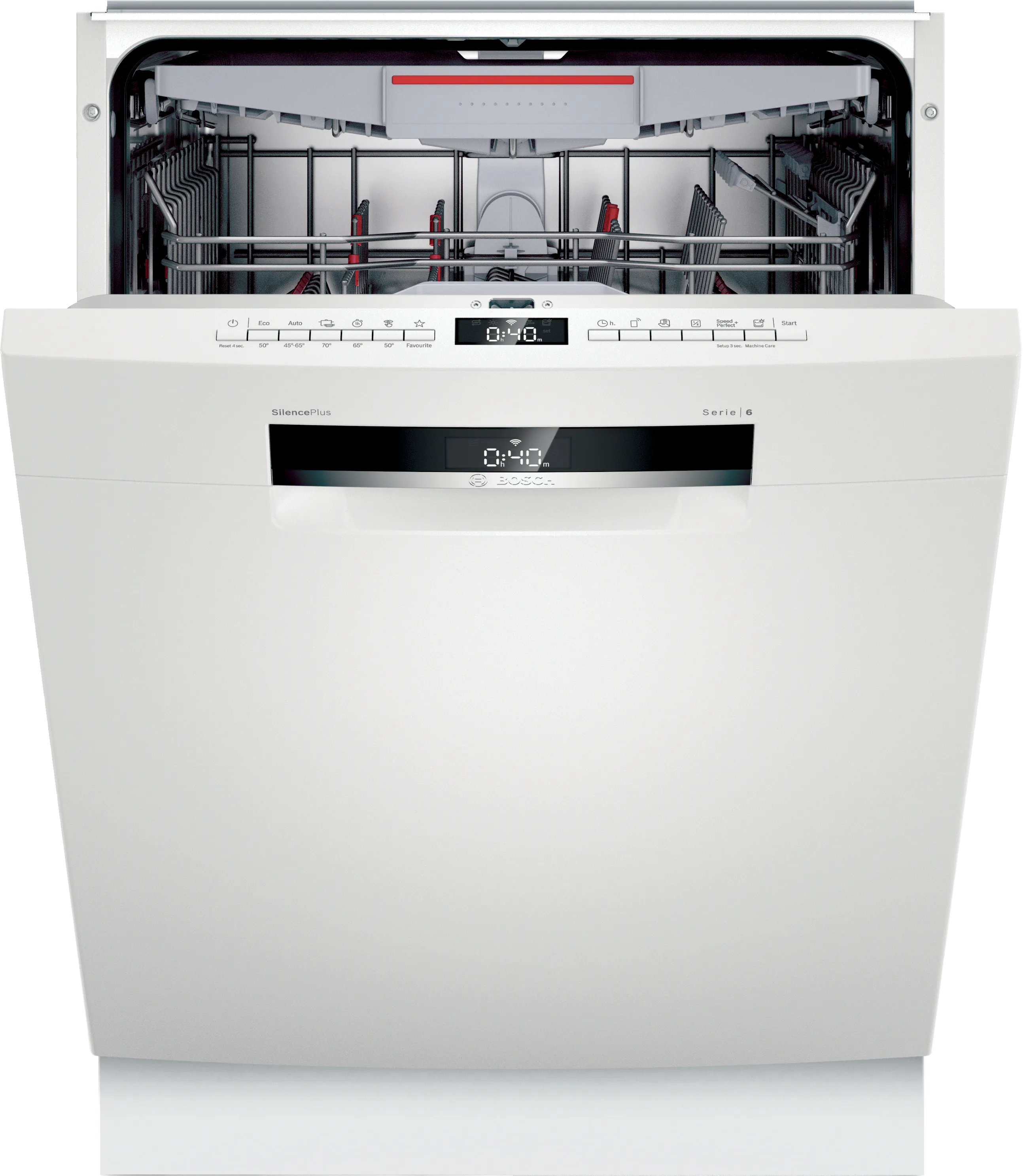 Series 6 built-under dishwasher 60 cm White 
