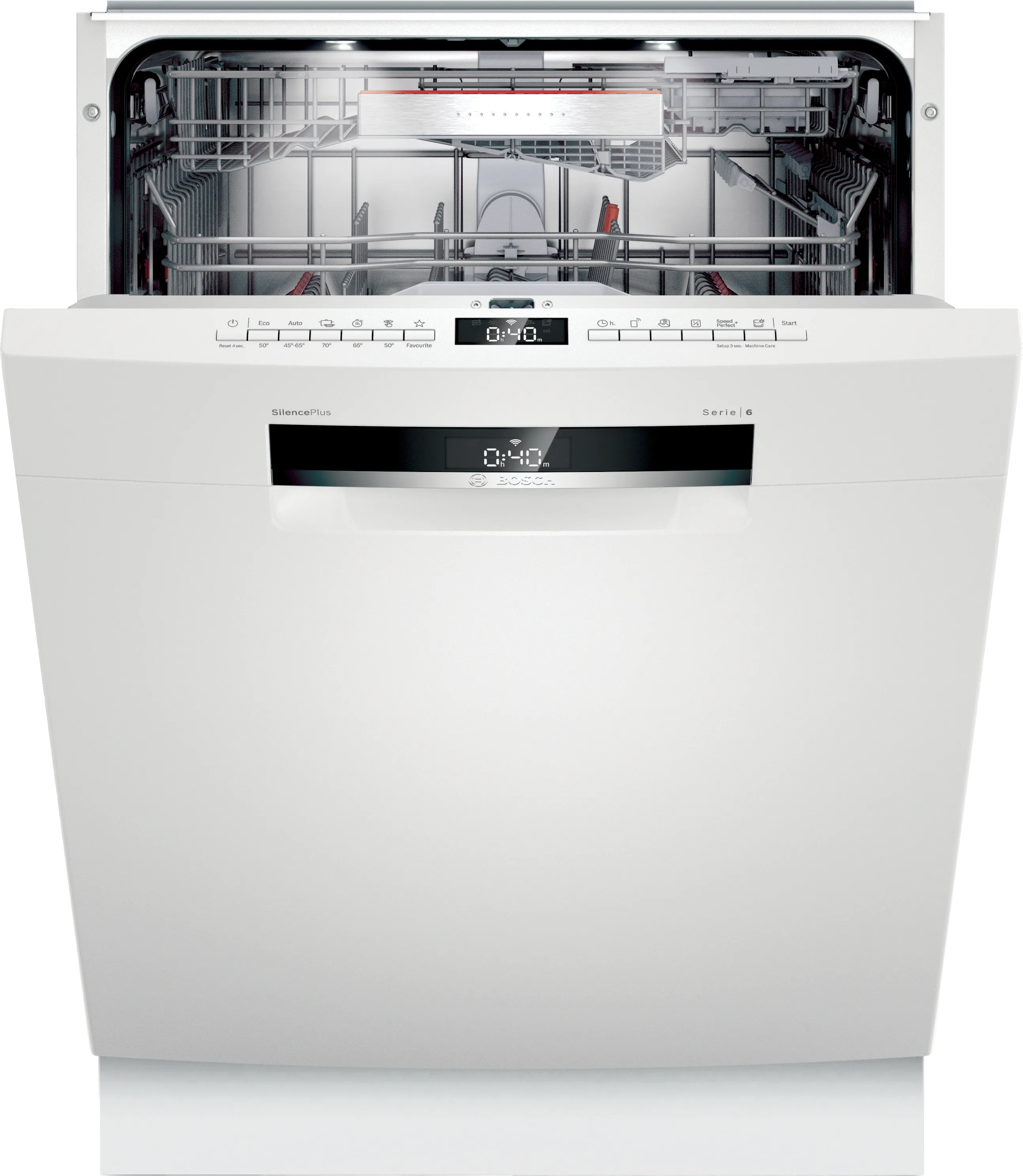 Series 6 built-under dishwasher 60 cm White 