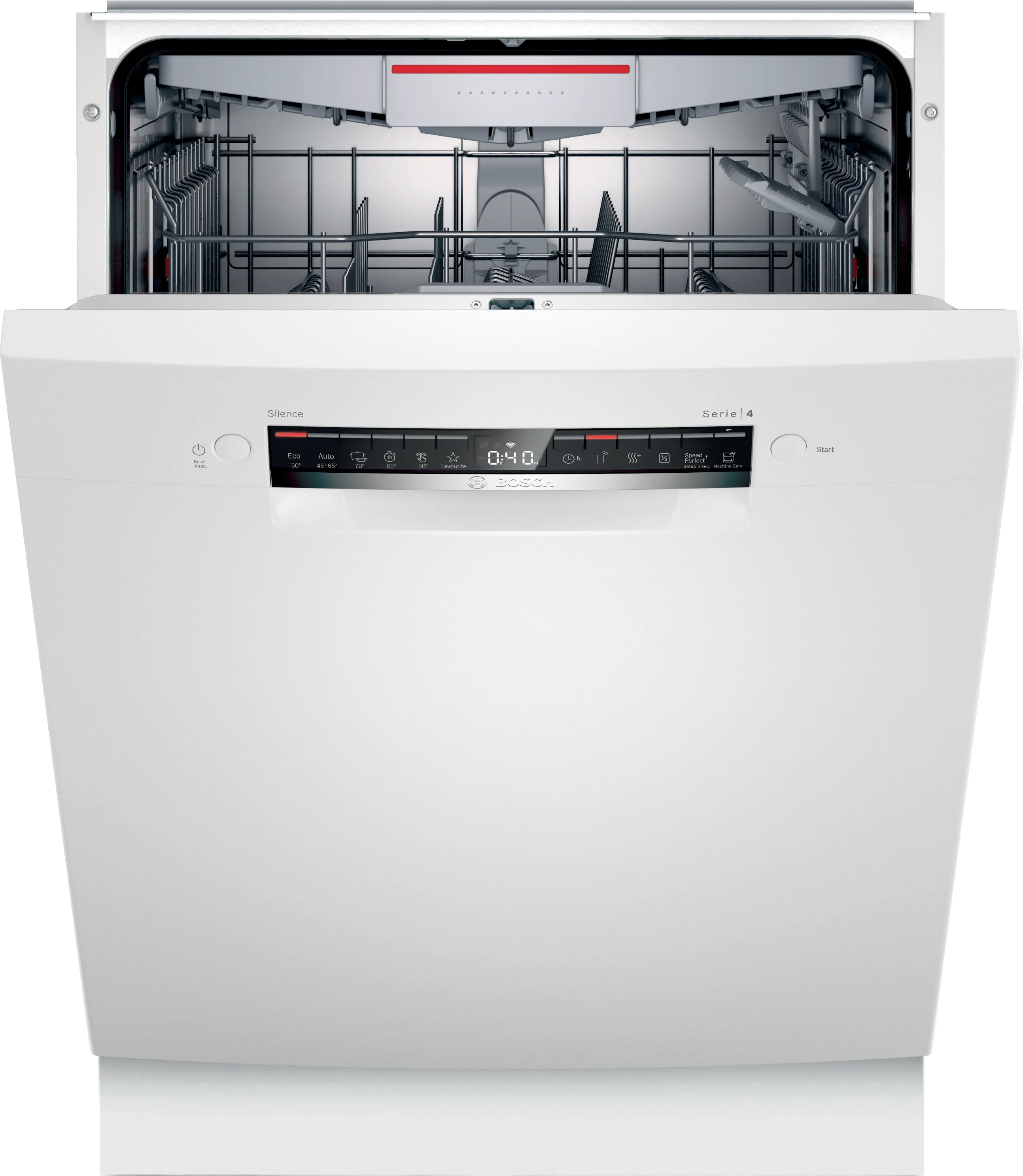 Series 4 built-under dishwasher 60 cm White 