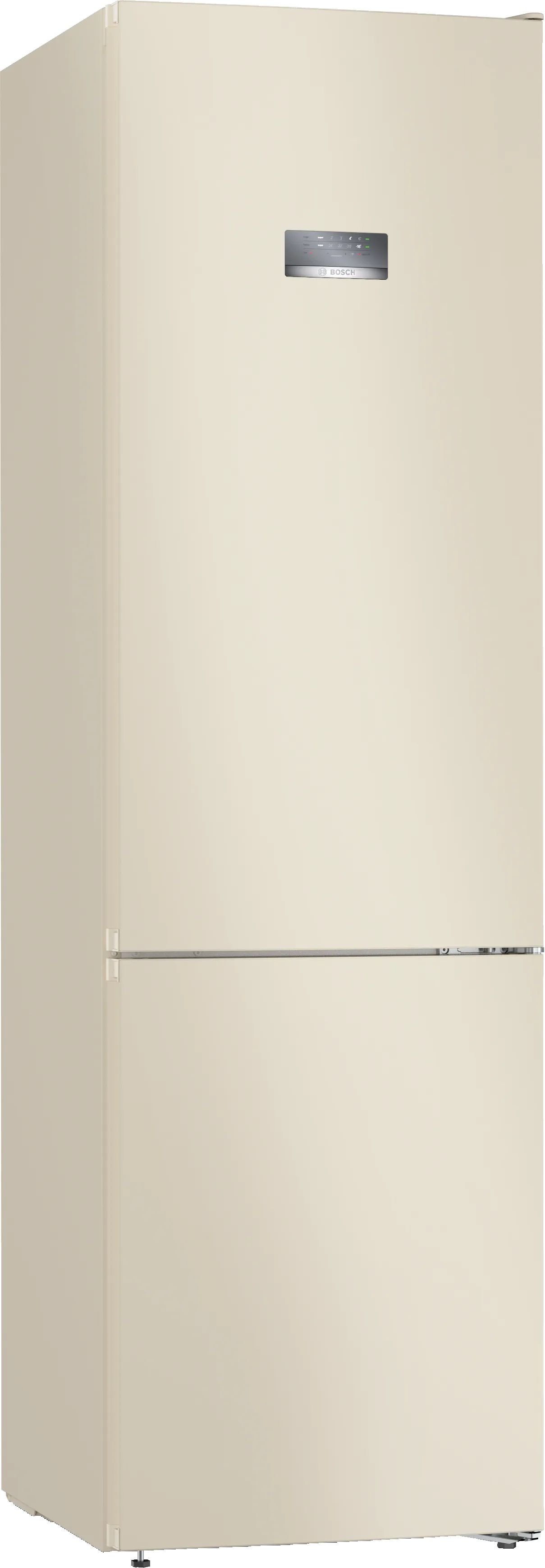 Серия 4 Отдельностоящий холодильник с нижней морозильной камерой 203 x 60 cm Бежевый 