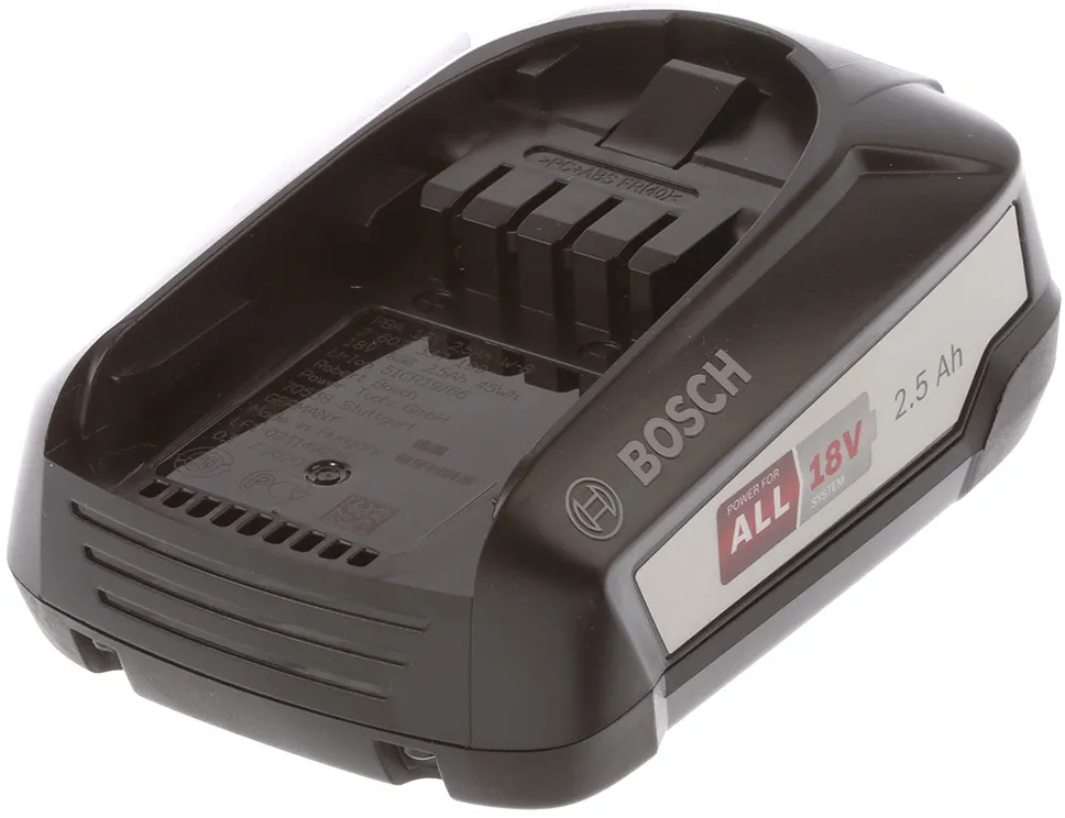 BOSCH Batteriepack Power For All 18 V, 2.5 Ah (Li-Ionen) 