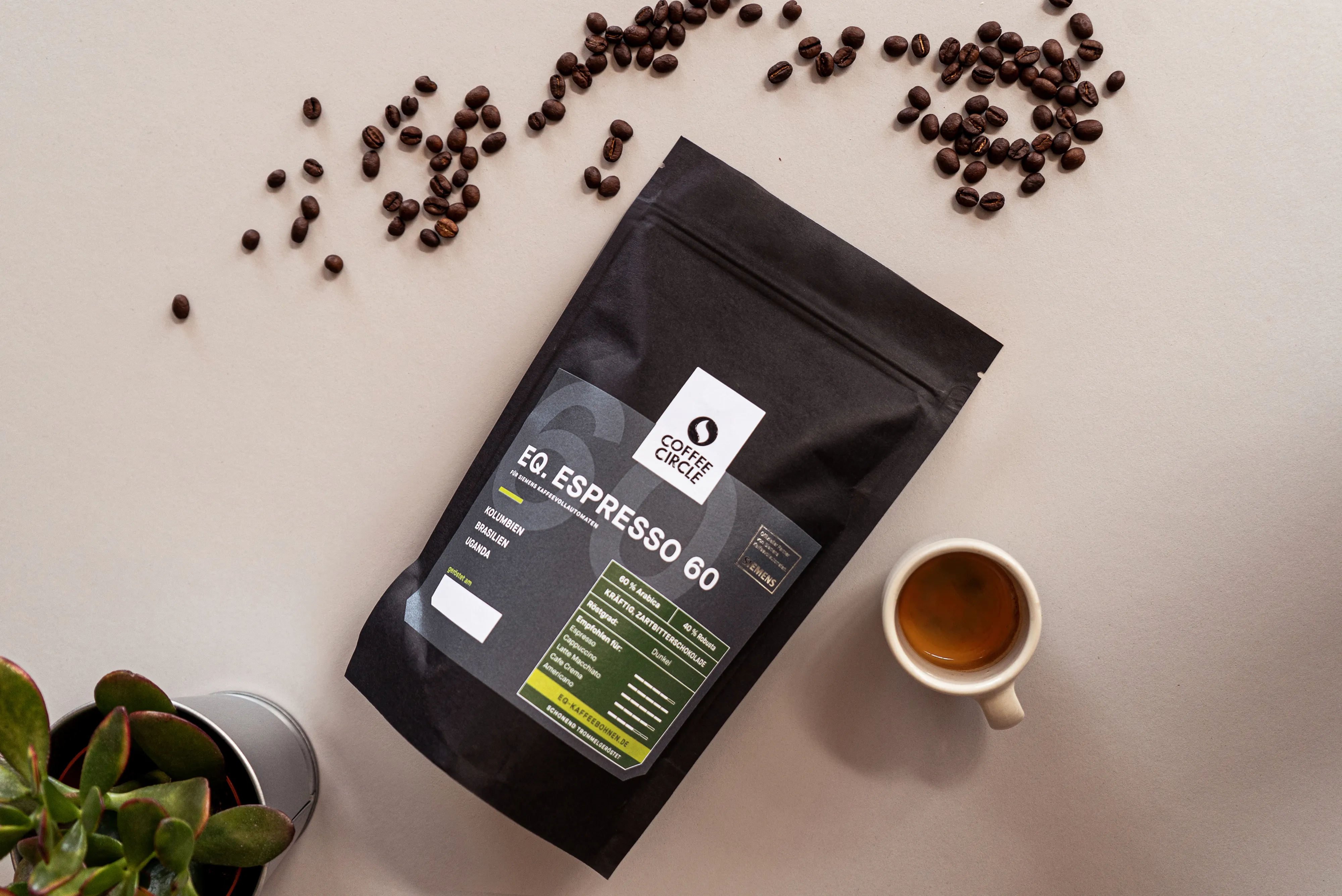 Kaffee SIEMENS EQ. ESPRESSO 60 Kaffeebohnen 1kg