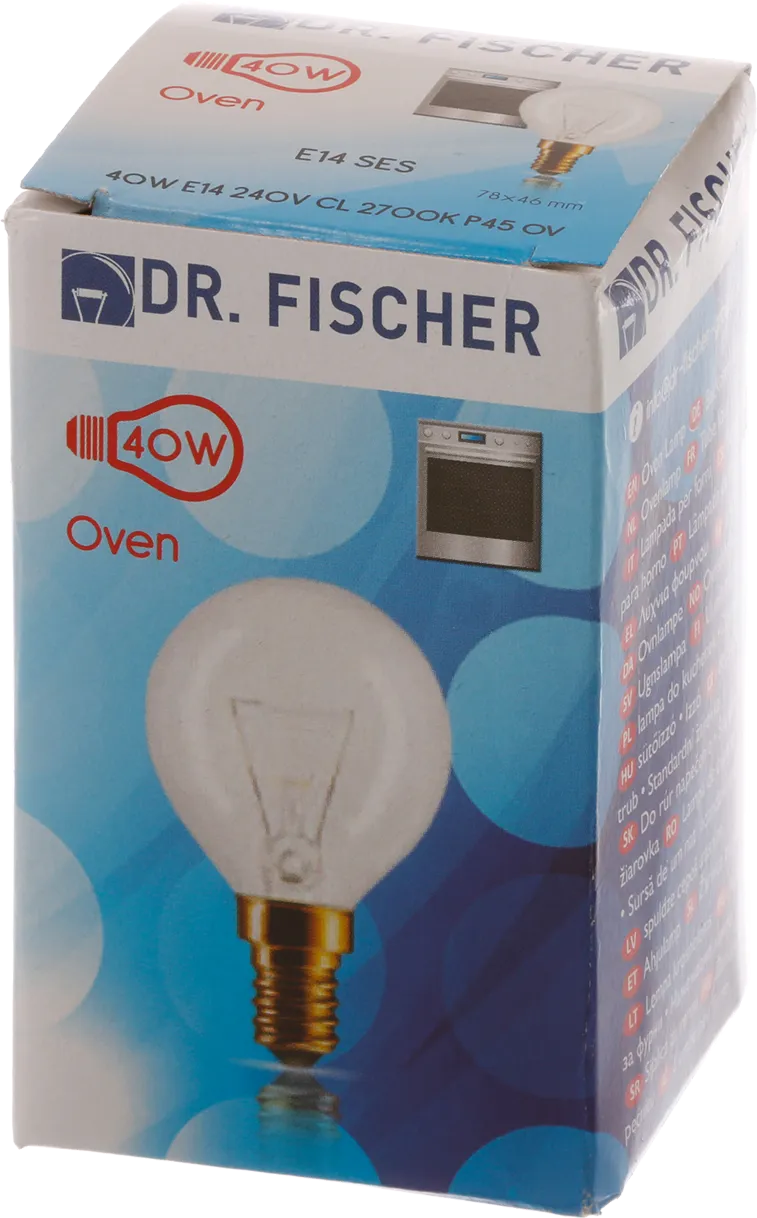 Lampe E14 40W 300C pour Fours Bosch