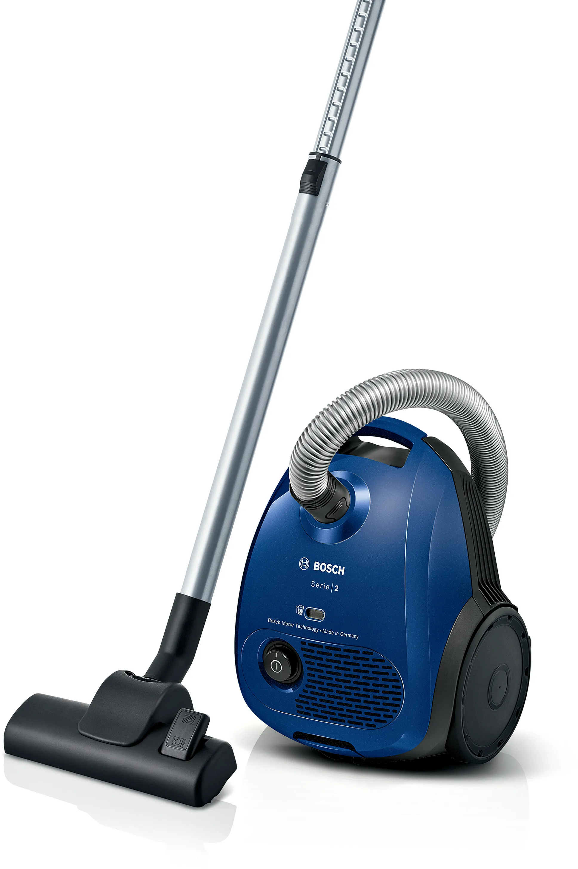 Serie 2 Staubsauger mit Beutel Blau