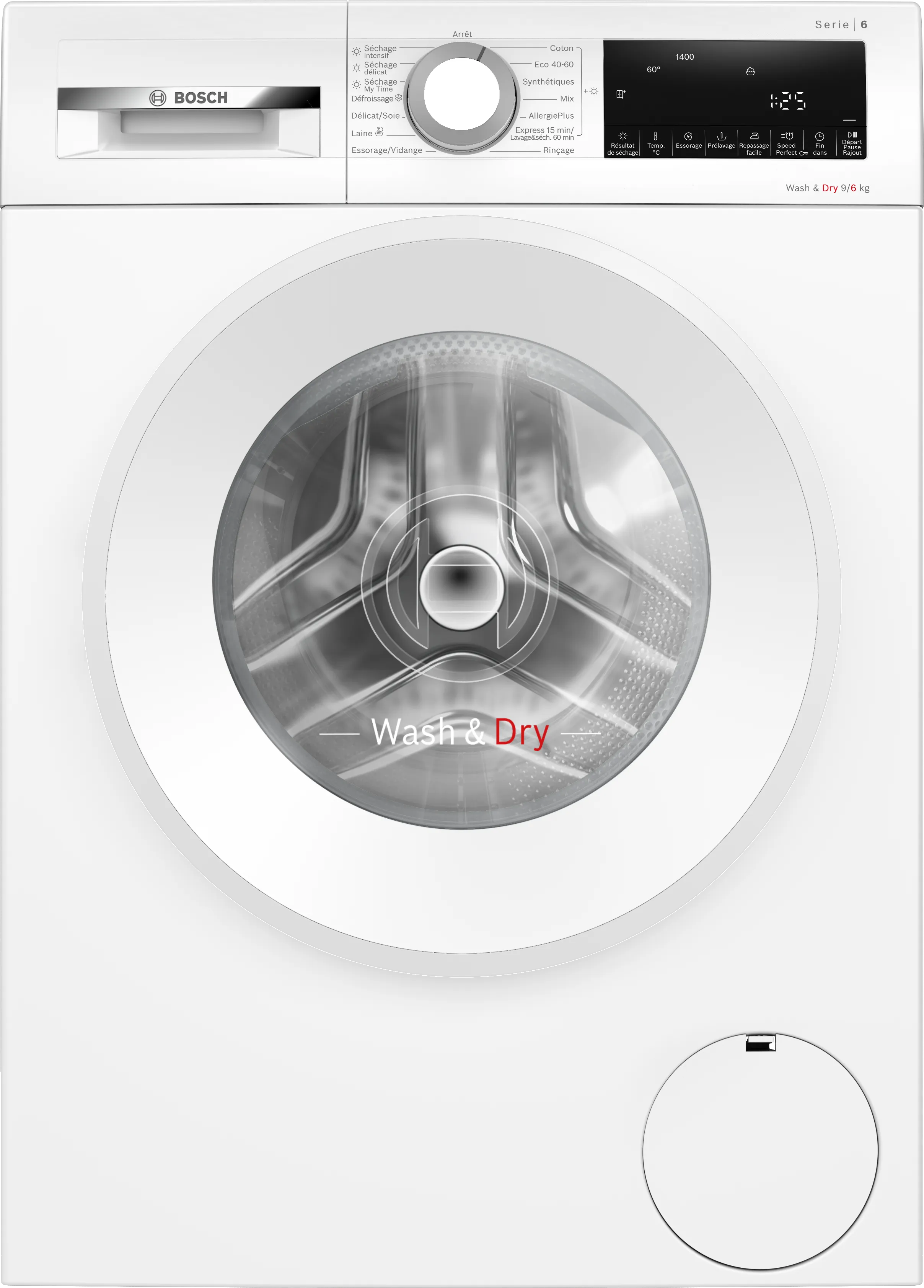 Serie 6 Waschtrockner 9/6 kg 1400 U/min.