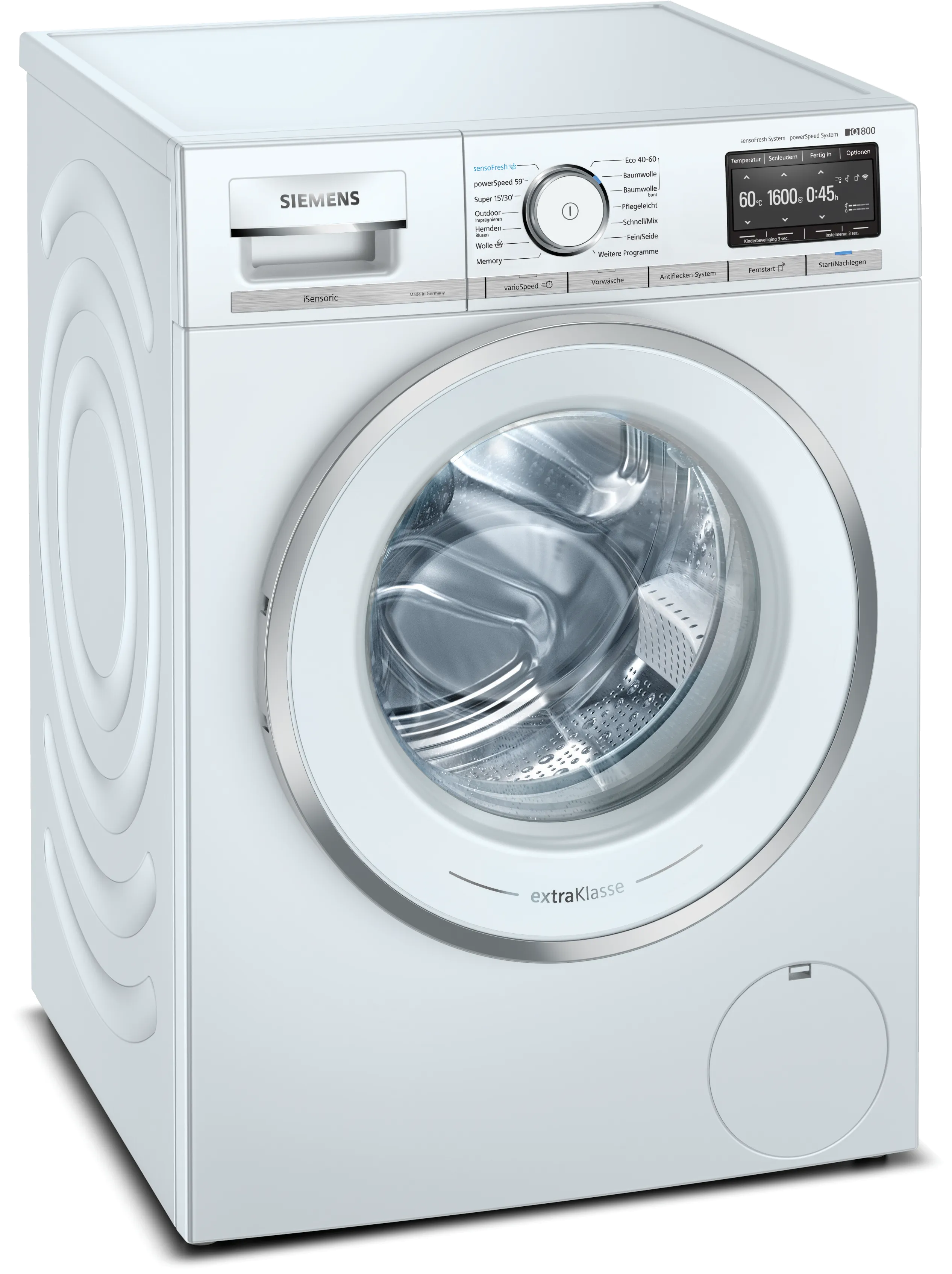iQ800 Waschmaschine, Frontlader 10 kg 1600 U/min.