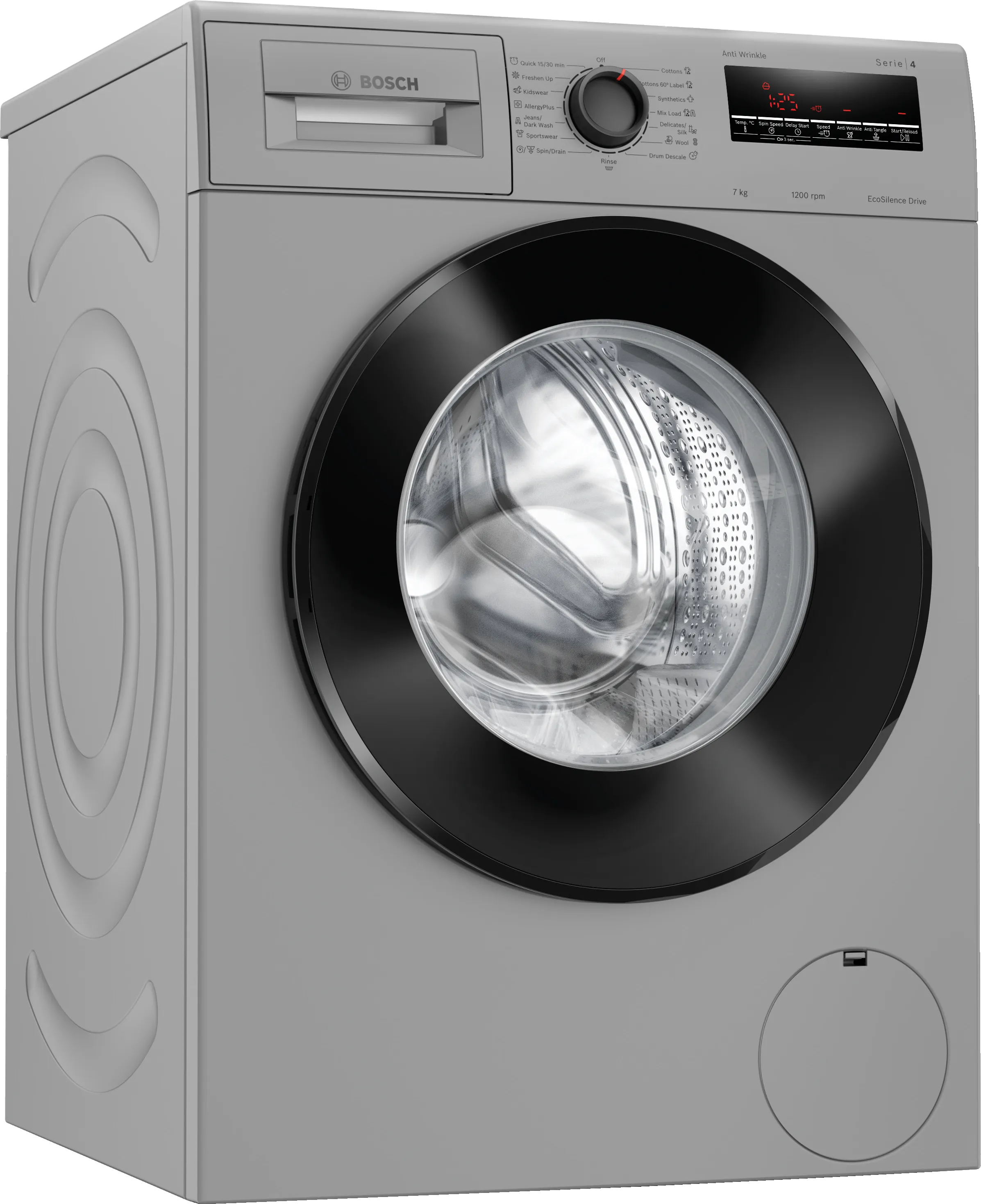 Series 4 washing machine, front loader 7 kg 1200 rpm