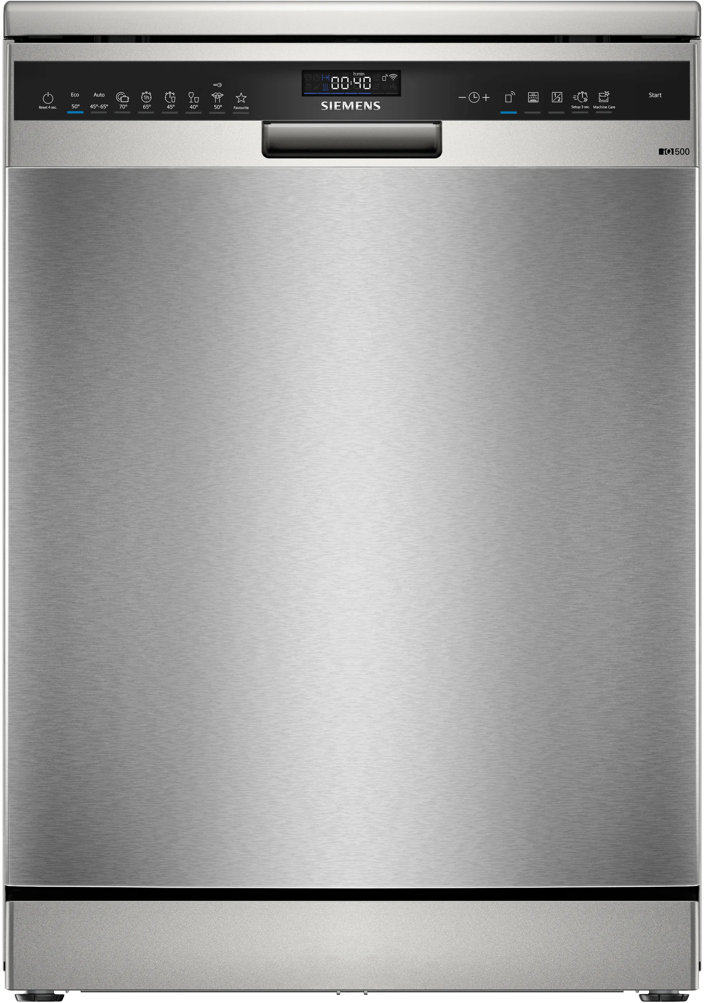 iQ500 Freestanding Dishwasher 60 cm silver inox 