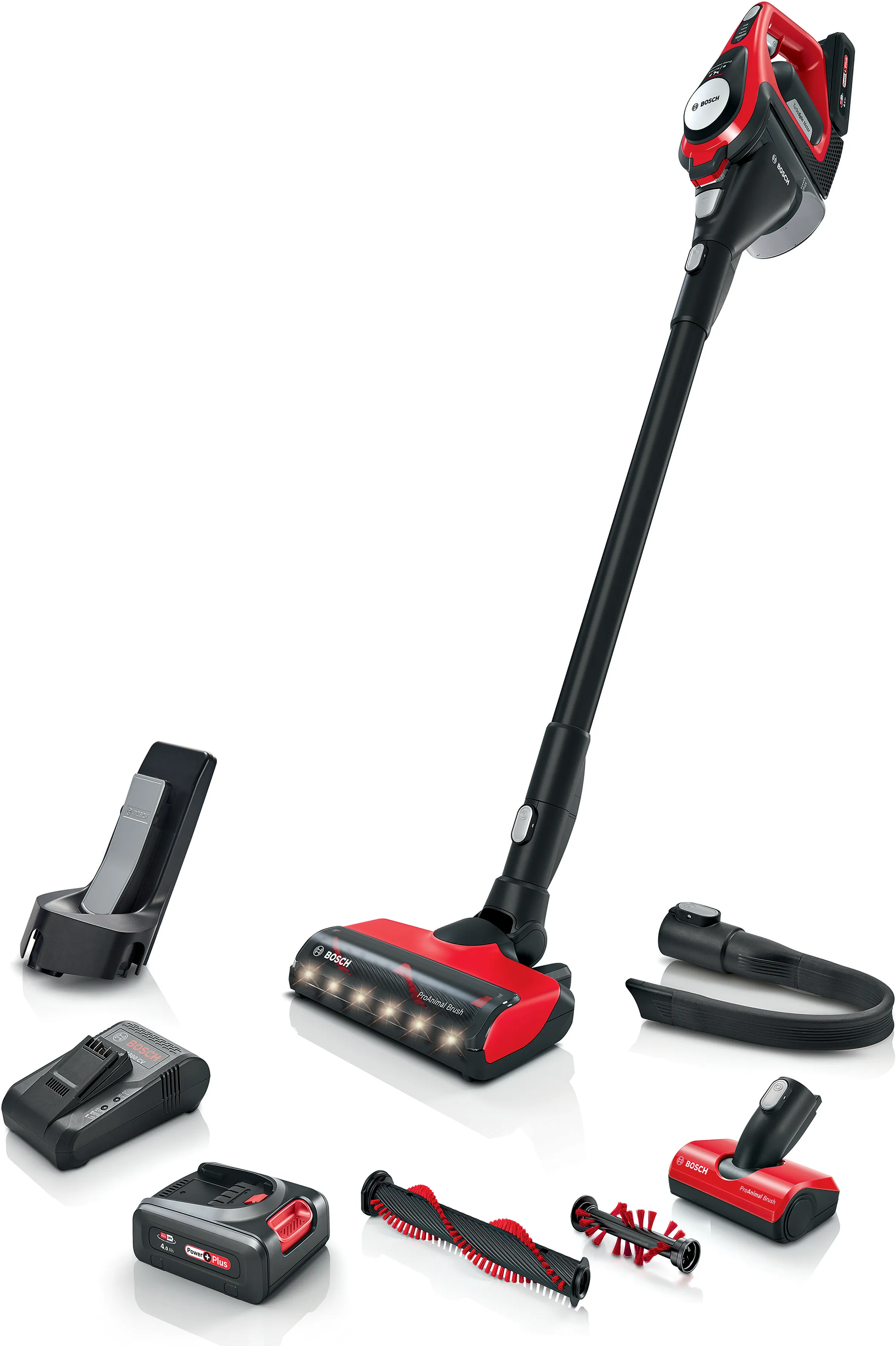 Rechargeable vacuum cleaner Unlimited 8 Gen2 ProAnimal Red 