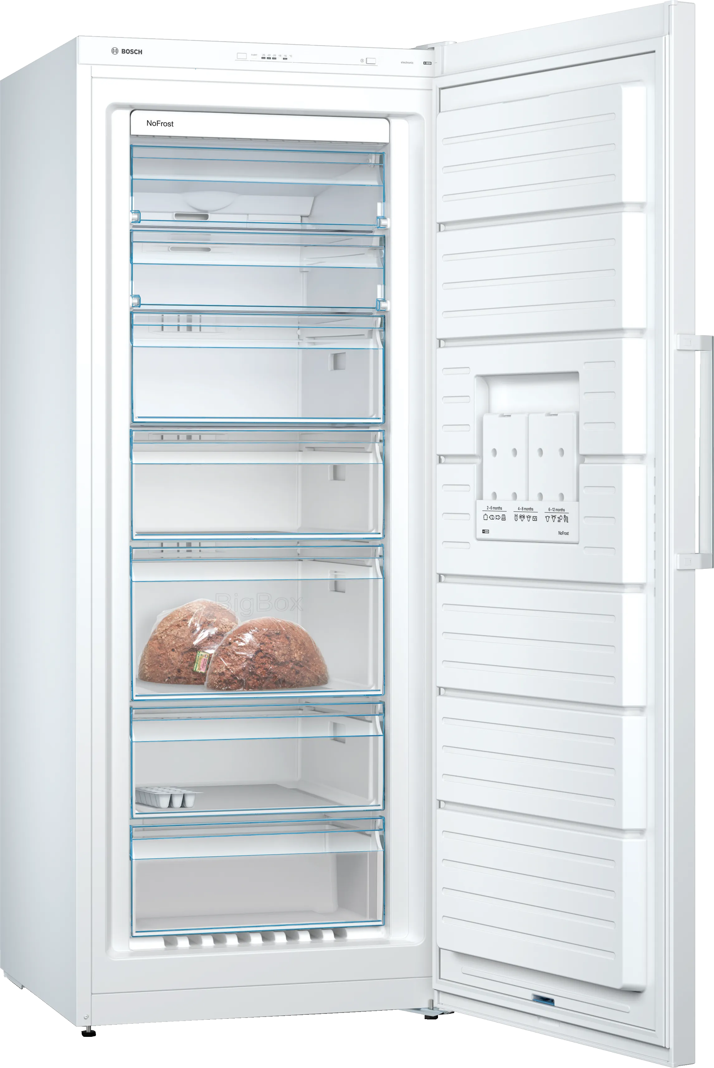 Serie 4Solo Derin Dondurucu 176 x 70 cm Beyaz