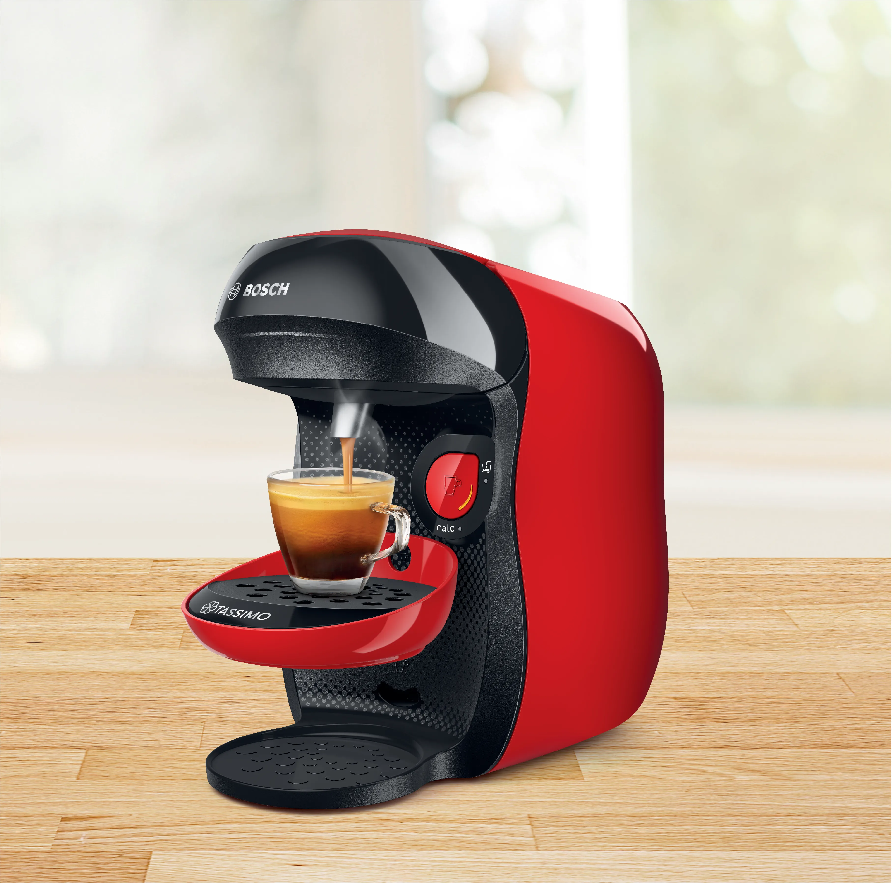TASSIMO Happy Just Red - Coffee Machine TAS1003GB by Bosch