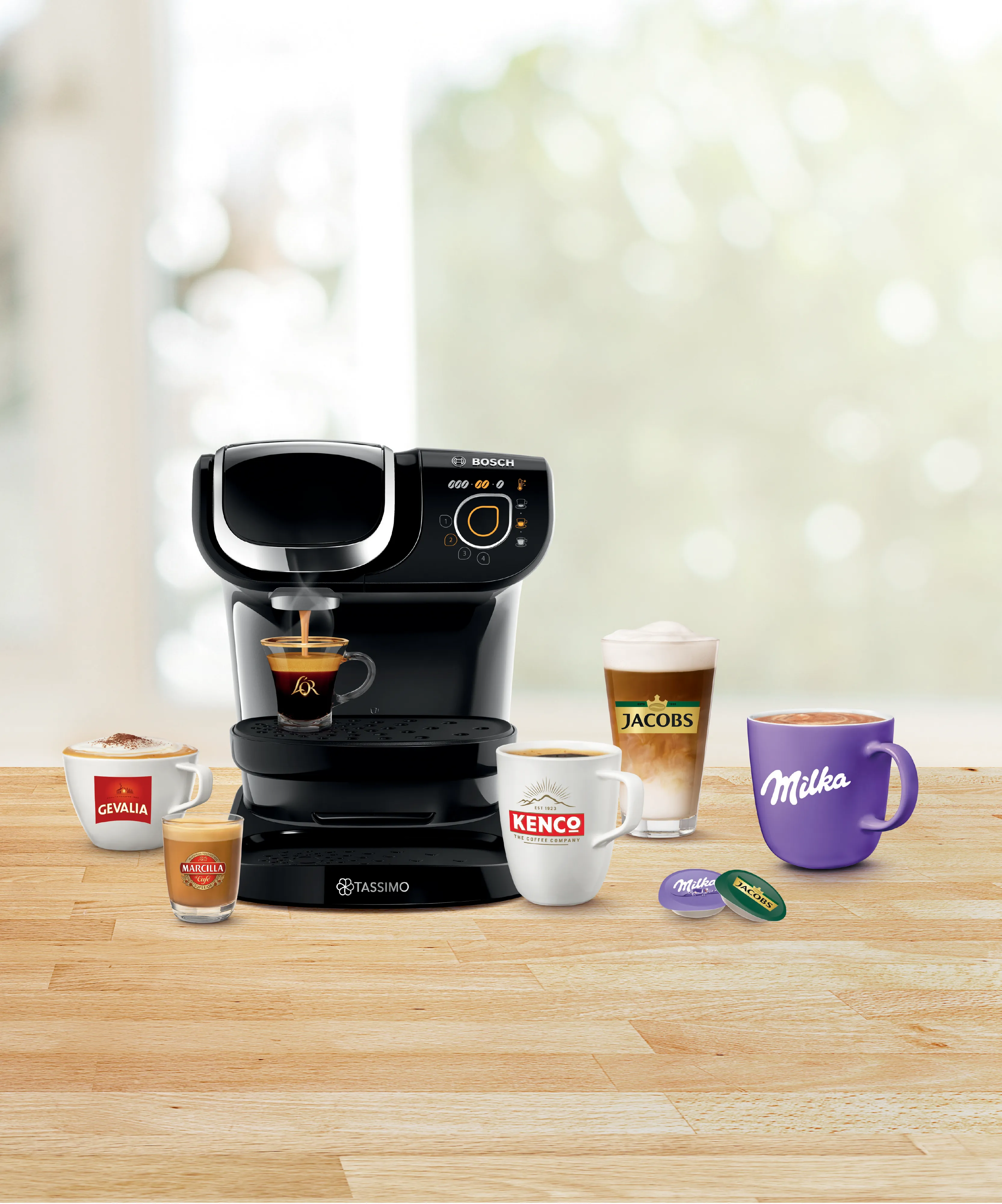 HOW TO MAKE THE New Cadbury Milk Chocolate Drink with the BOSCH TASSIMO  MACHINE SYSTEM 