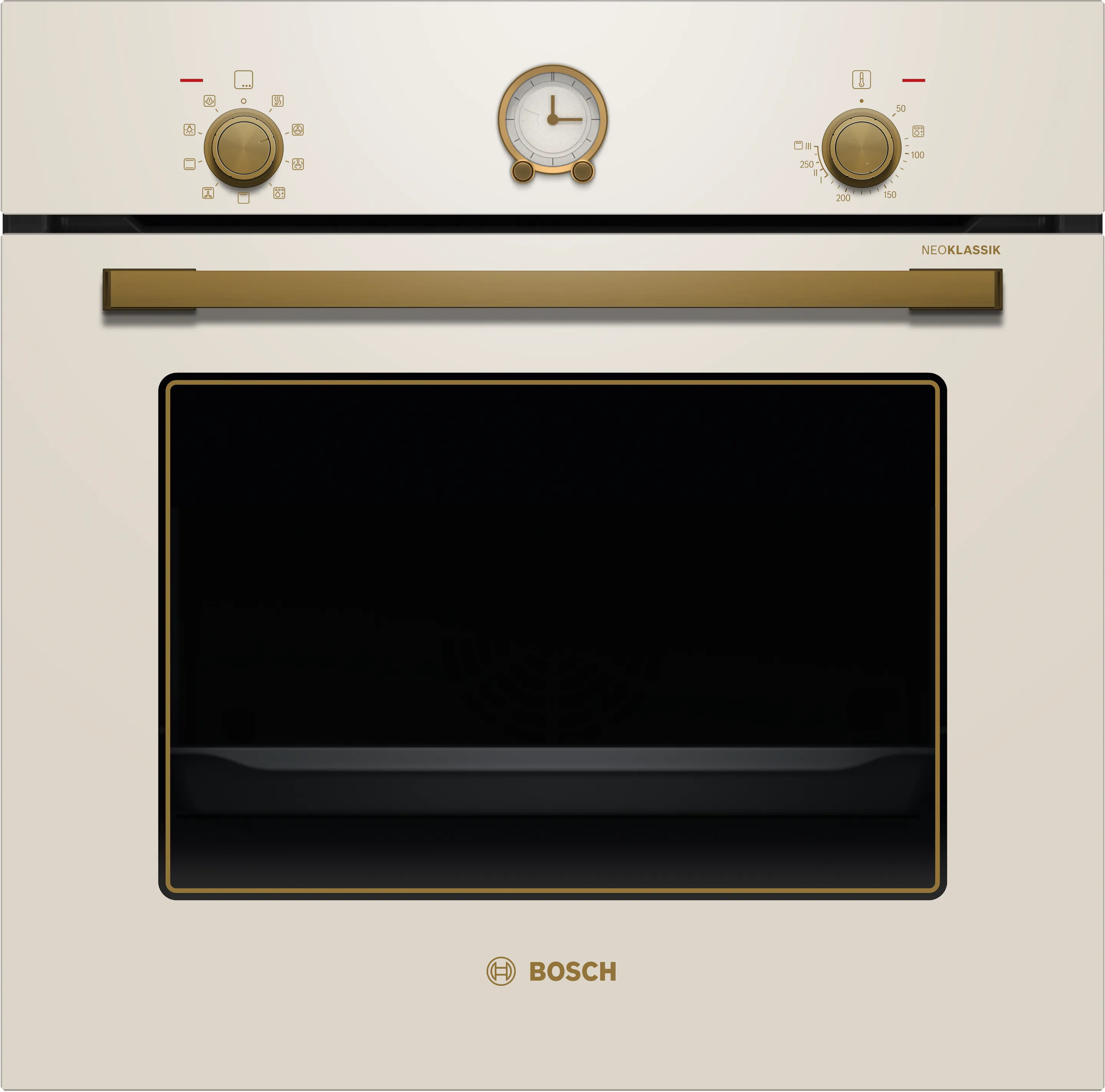 Series 6 Built-in oven with added steam function 60 x 60 cm NeoKlassik, Pearl white
