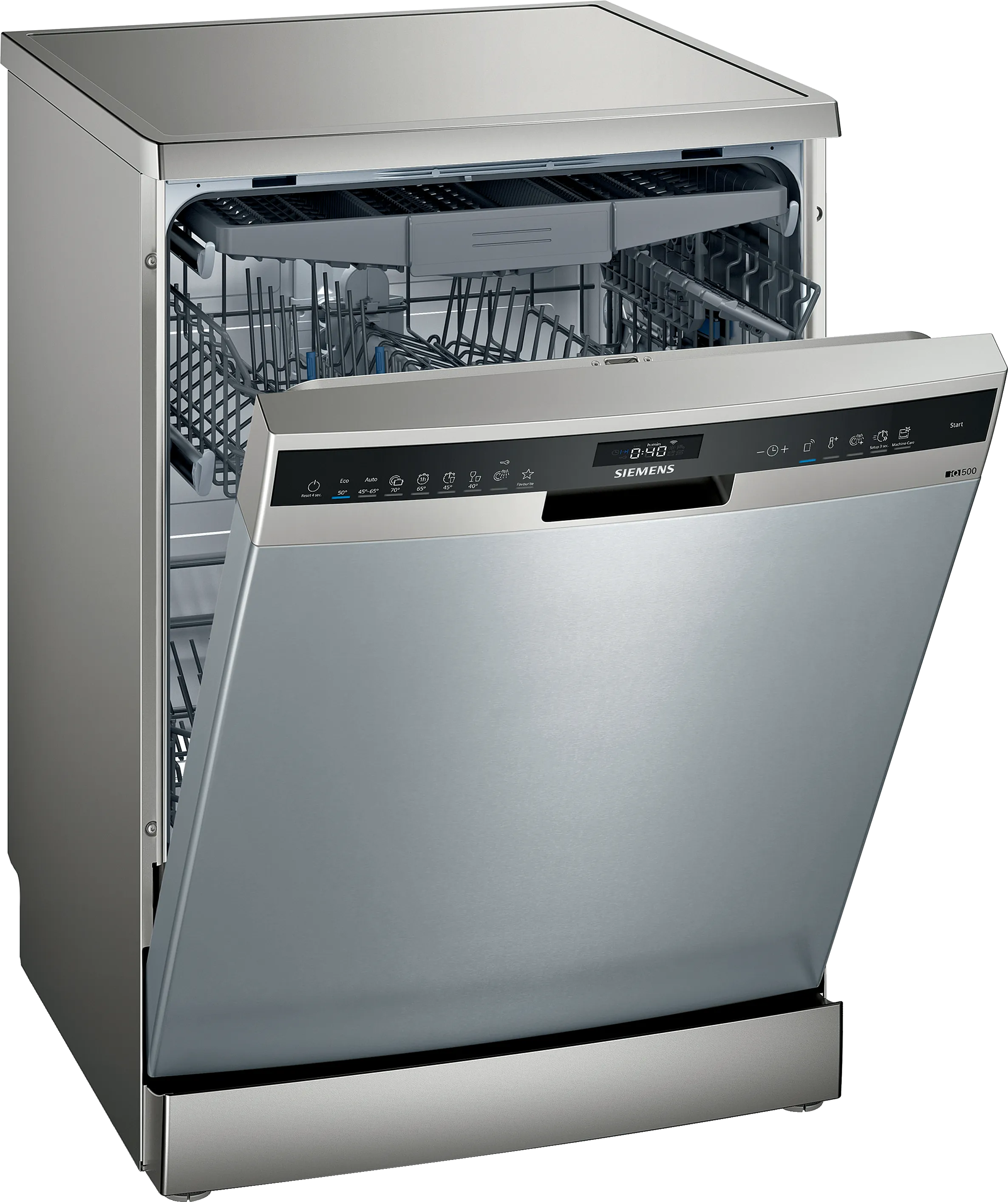 iQ500 Solo Bulaşık Makinesi 60 cm Kolay temizlenebilir Inox 