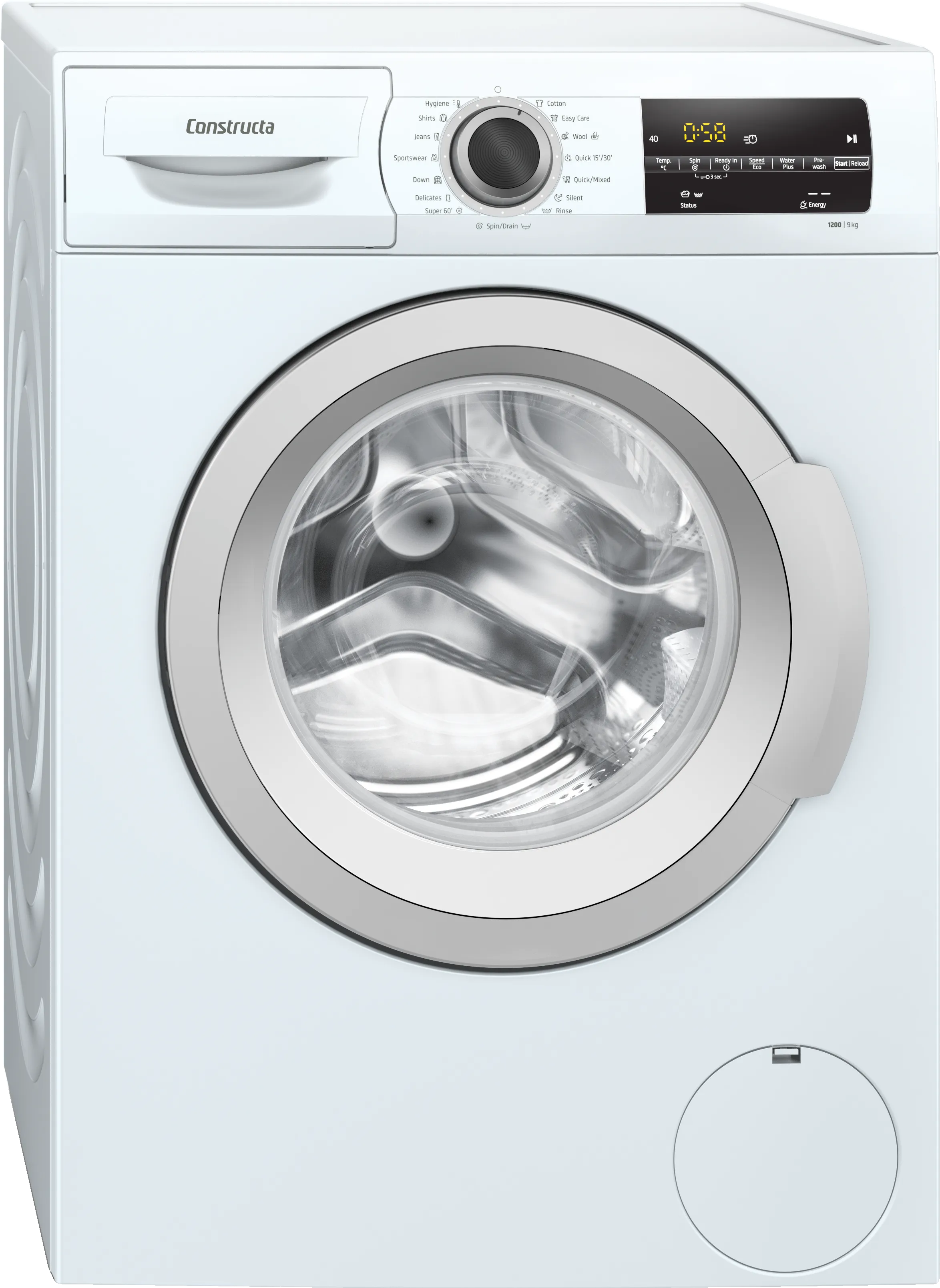 מכונת כביסה פתח קדמי 9 kg 1200 סל"ד