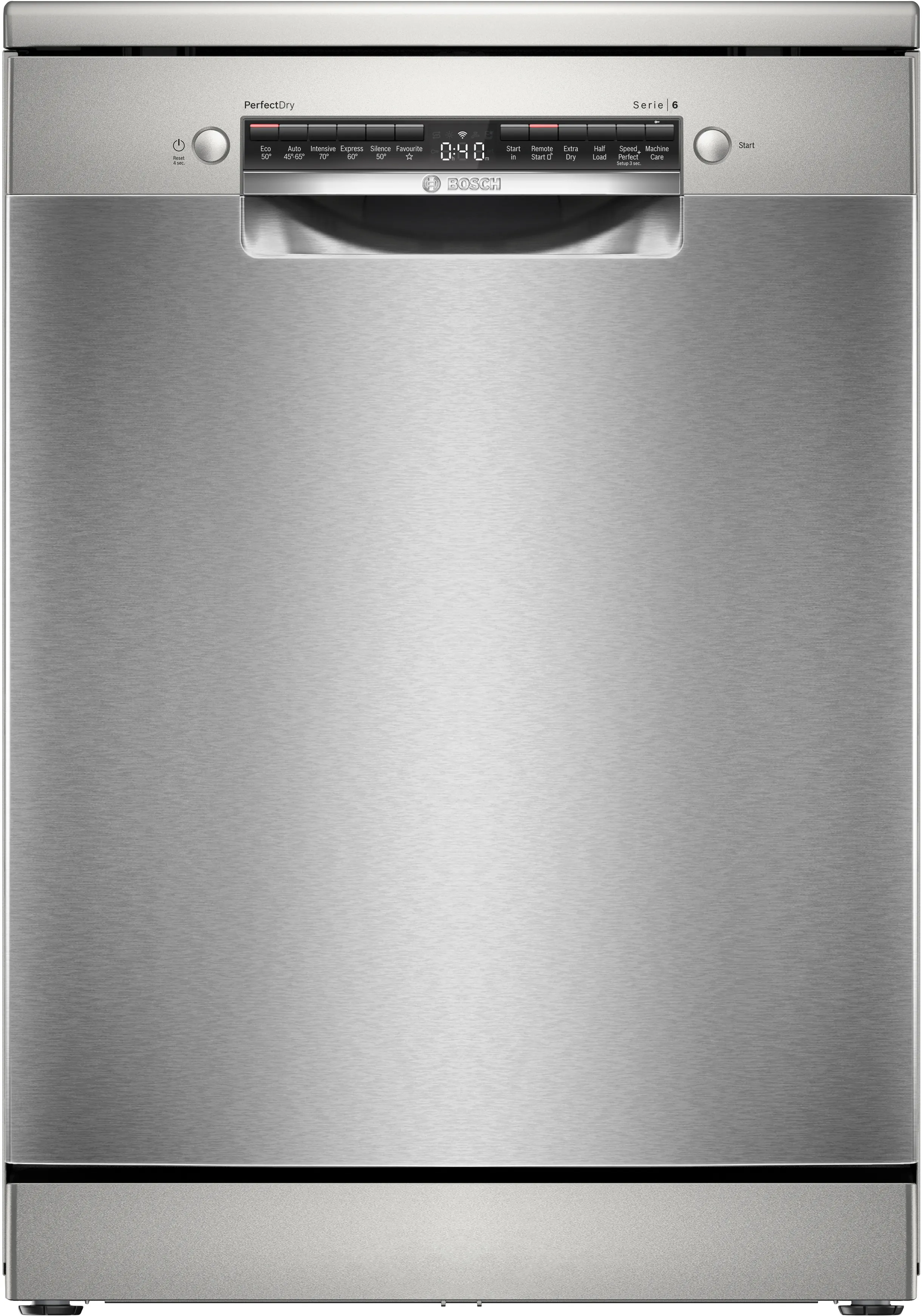 Series 6 free-standing dishwasher 60 cm Brushed steel anti-fingerprint 