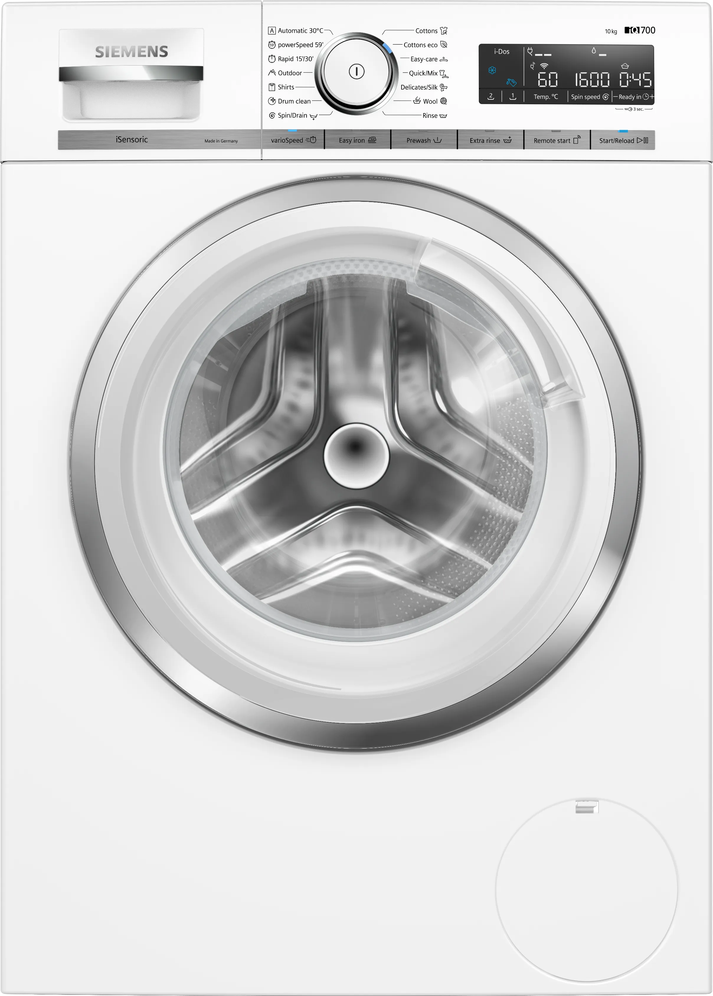 iQ700 Frontloader Washing Machine 10 kg 1600 rpm 