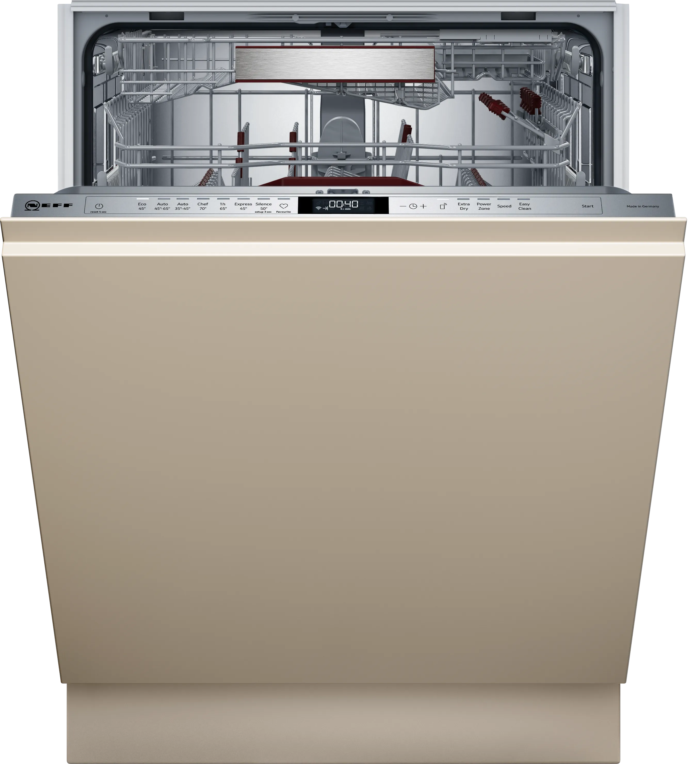 N 70 Fully-integrated dishwasher 60 cm Tall Tub 