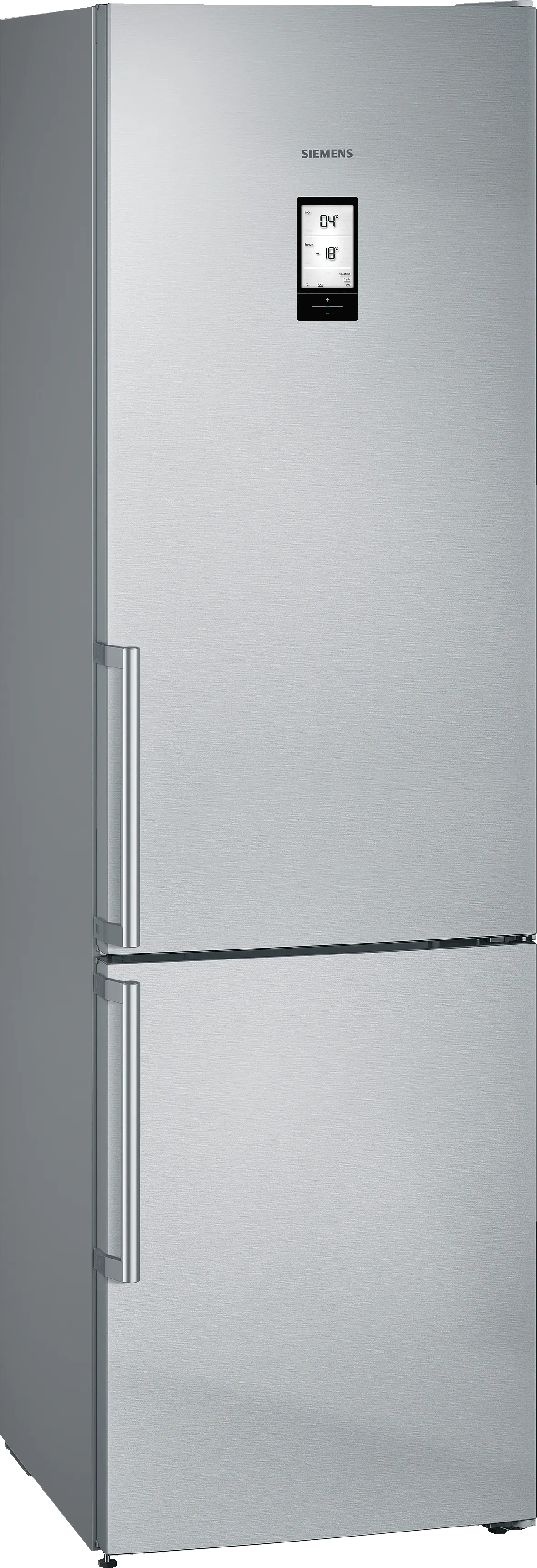 iQ500 Окремовстановлюваний холодильник з нижньою морозильною камерою 203 x 60 cm Brushed steel anti-fingerprint 