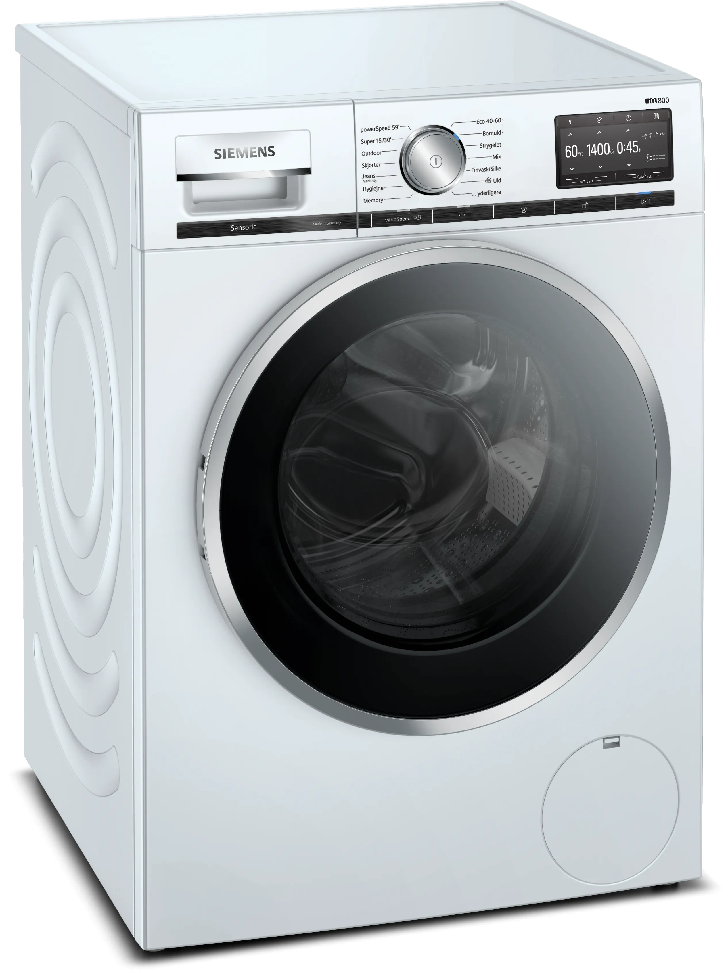 iQ800 Tvättmaskin, frontmatad 9 kg 1400 v/min 