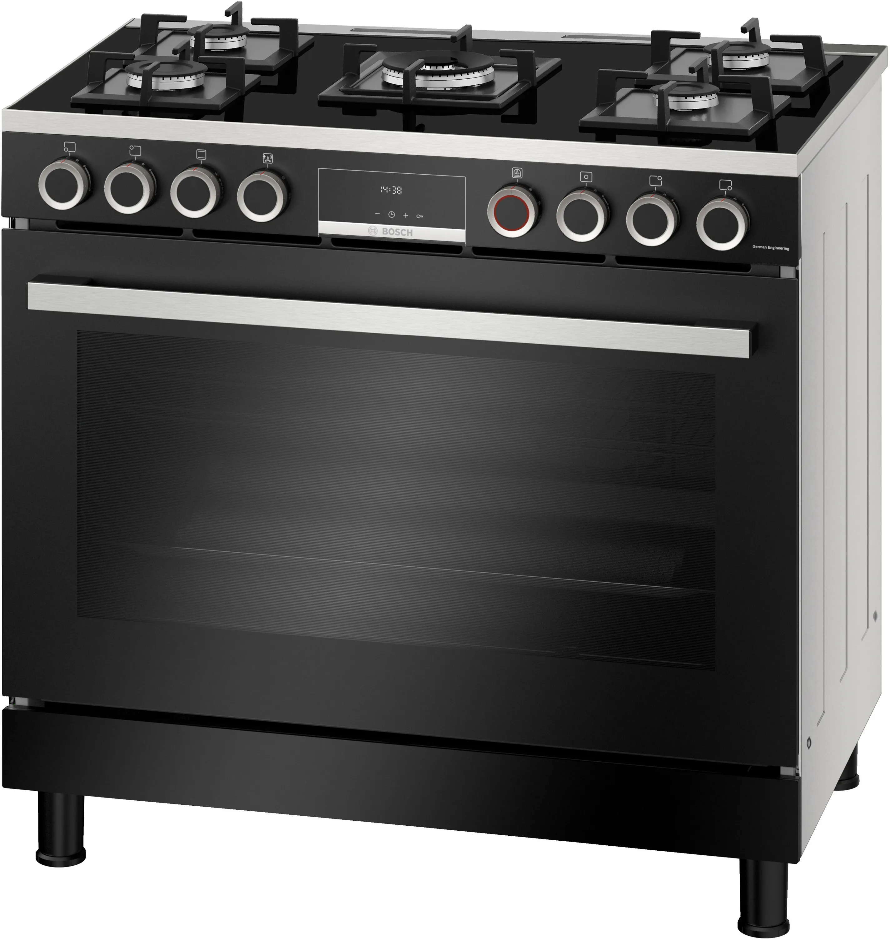 Series 8 Gas range cooker Black 