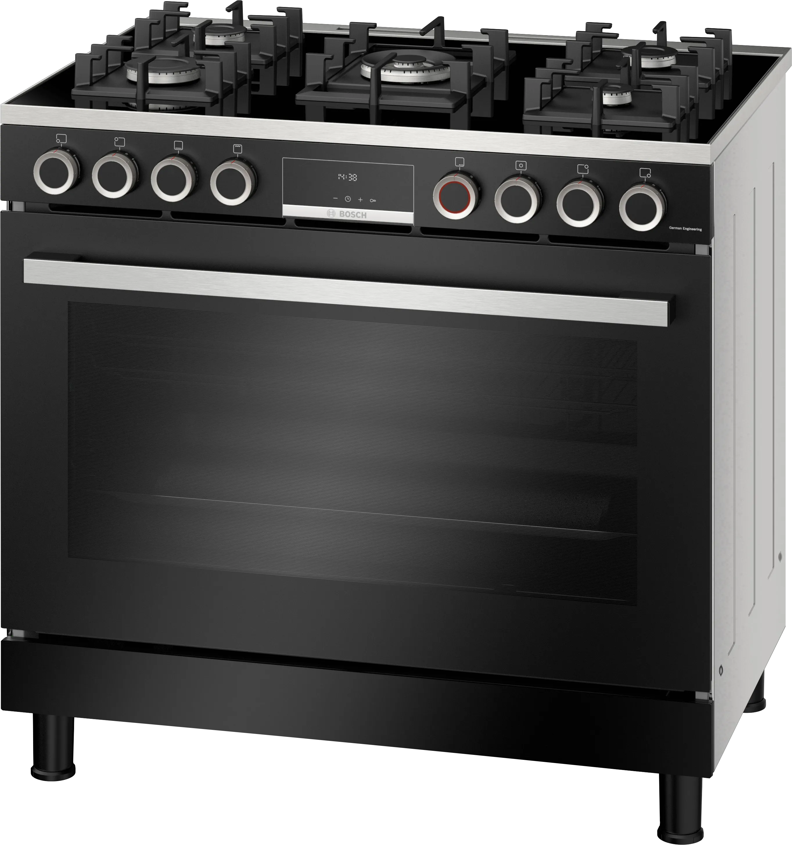Series 8 Gas range cooker Black 