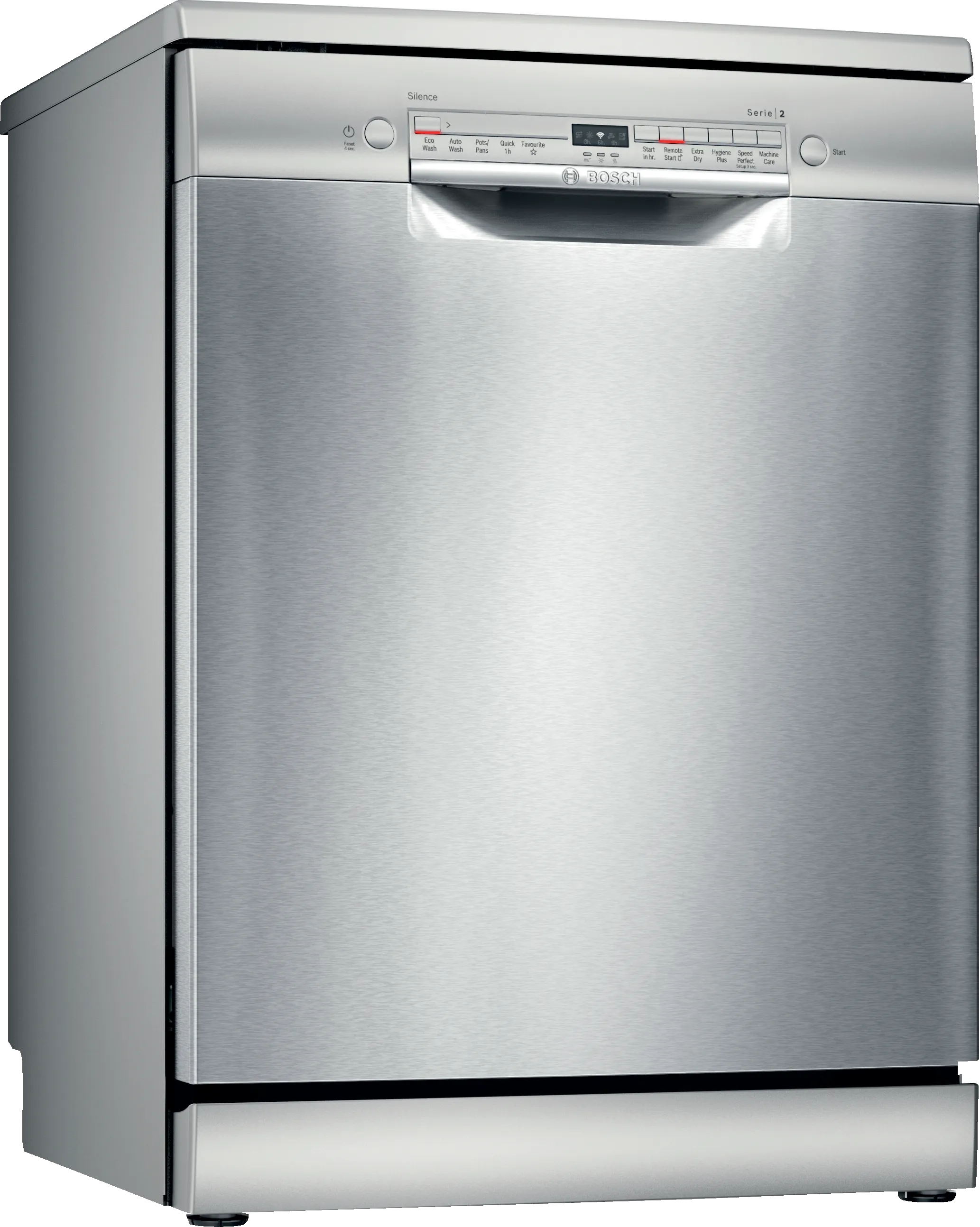 Series 2 free-standing dishwasher 60 cm Brushed steel anti-fingerprint 