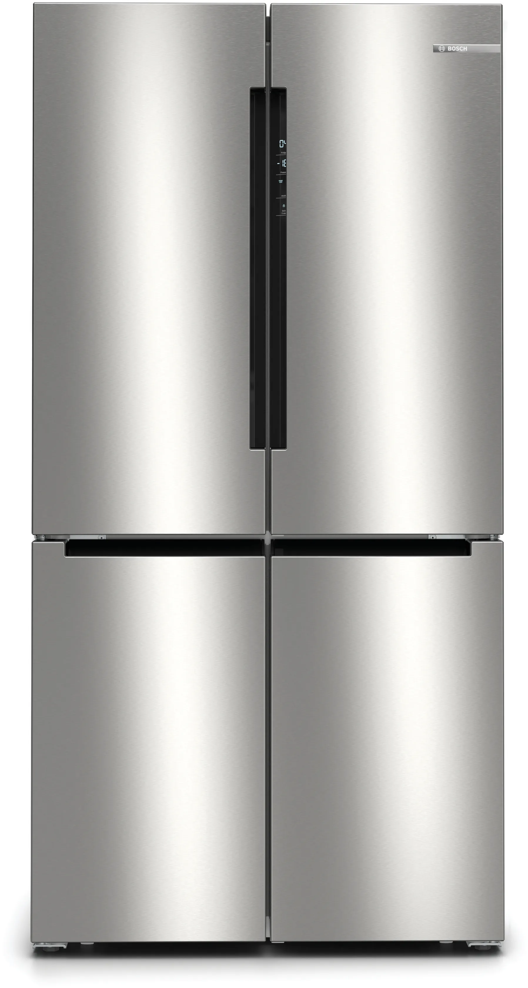 Series 4 French Door Bottom freezer, multi door 183 x 90.5 cm Stainless steel (with anti-fingerprint) 