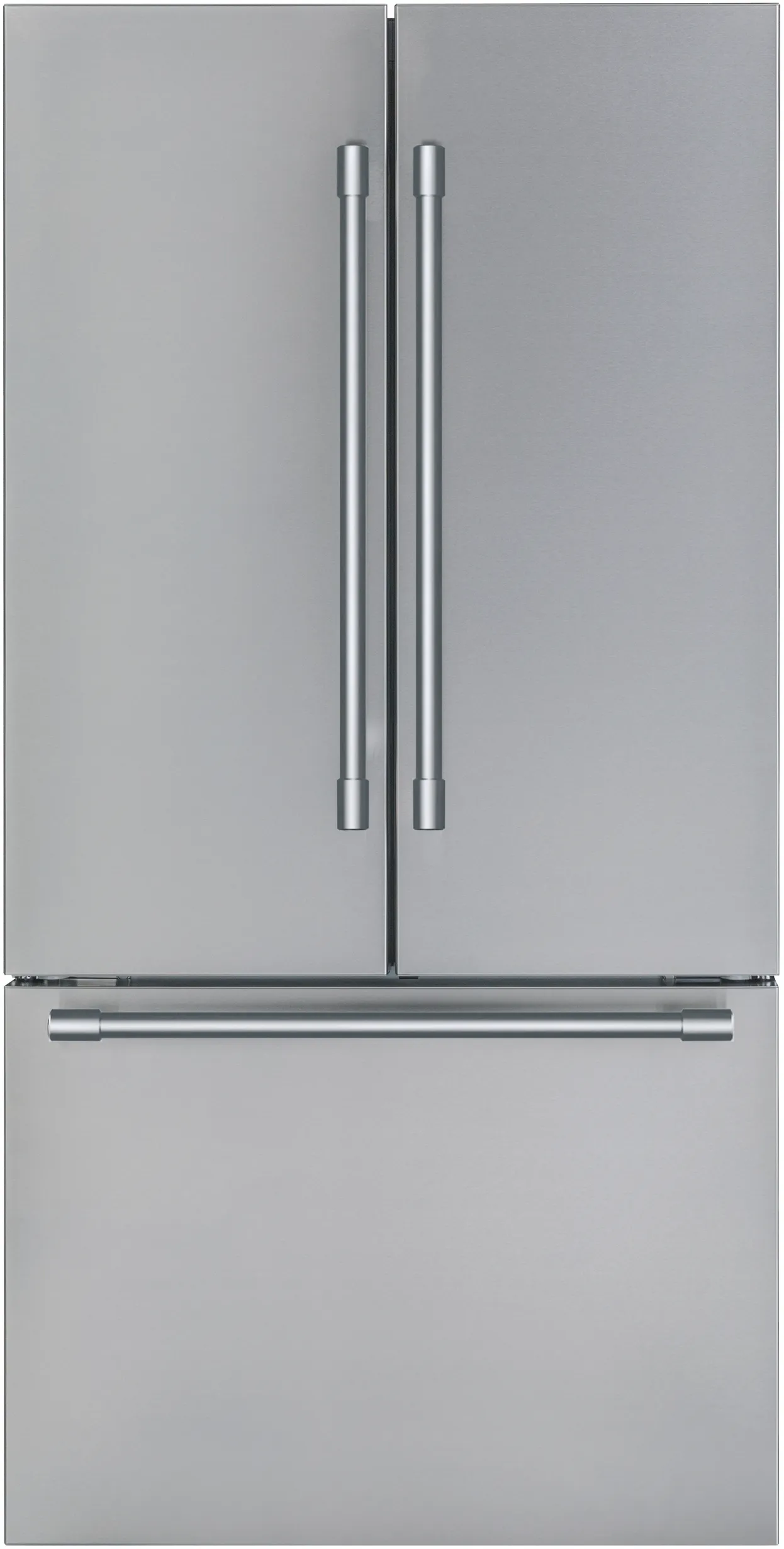 Freedom® Freestanding French Door Bottom Mount Refrigerator 36'' Professional Stainless Steel 