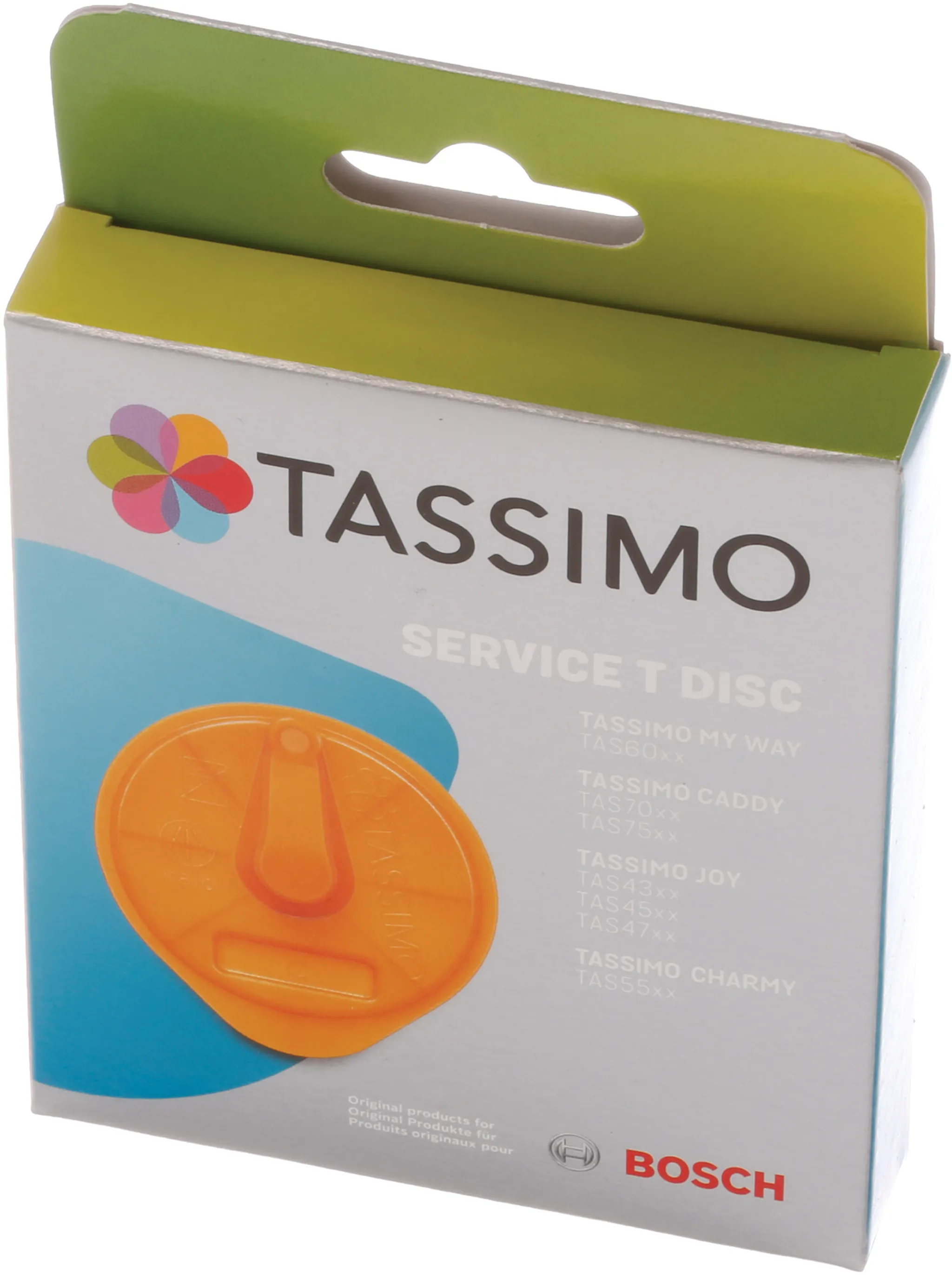GENUINE BOSCH TASSIMO ORANGE SERVICE T-DISC FOR COFFEE MACHINES