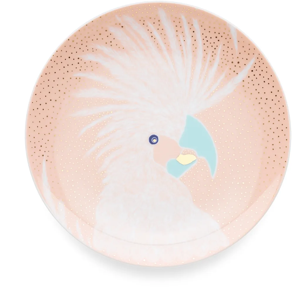 Arro Keraamika  Dessertteller Parrot, Rose, ø 19 cm 