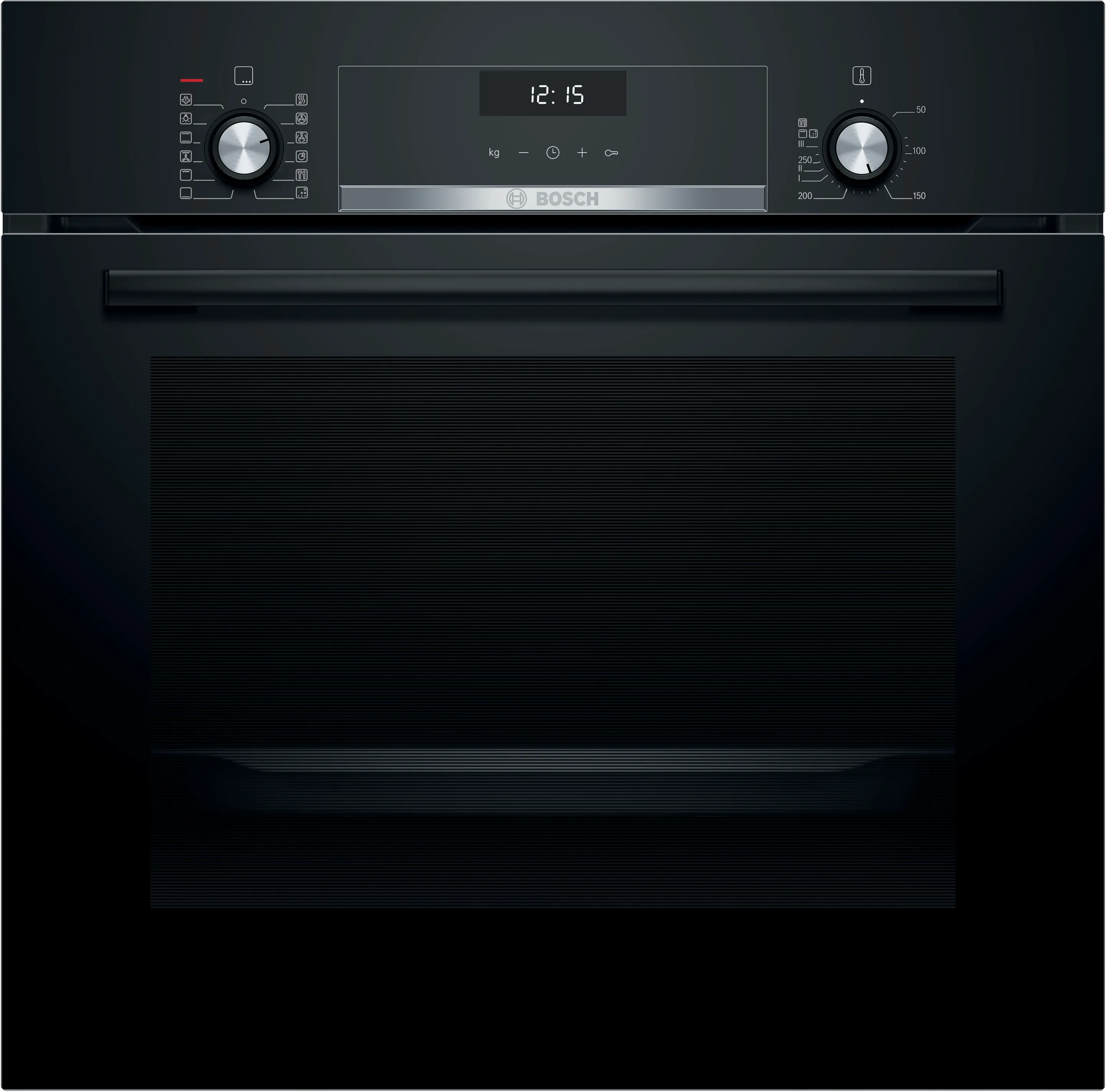 Series 6 Built-in oven with added steam function 60 x 60 cm Black 