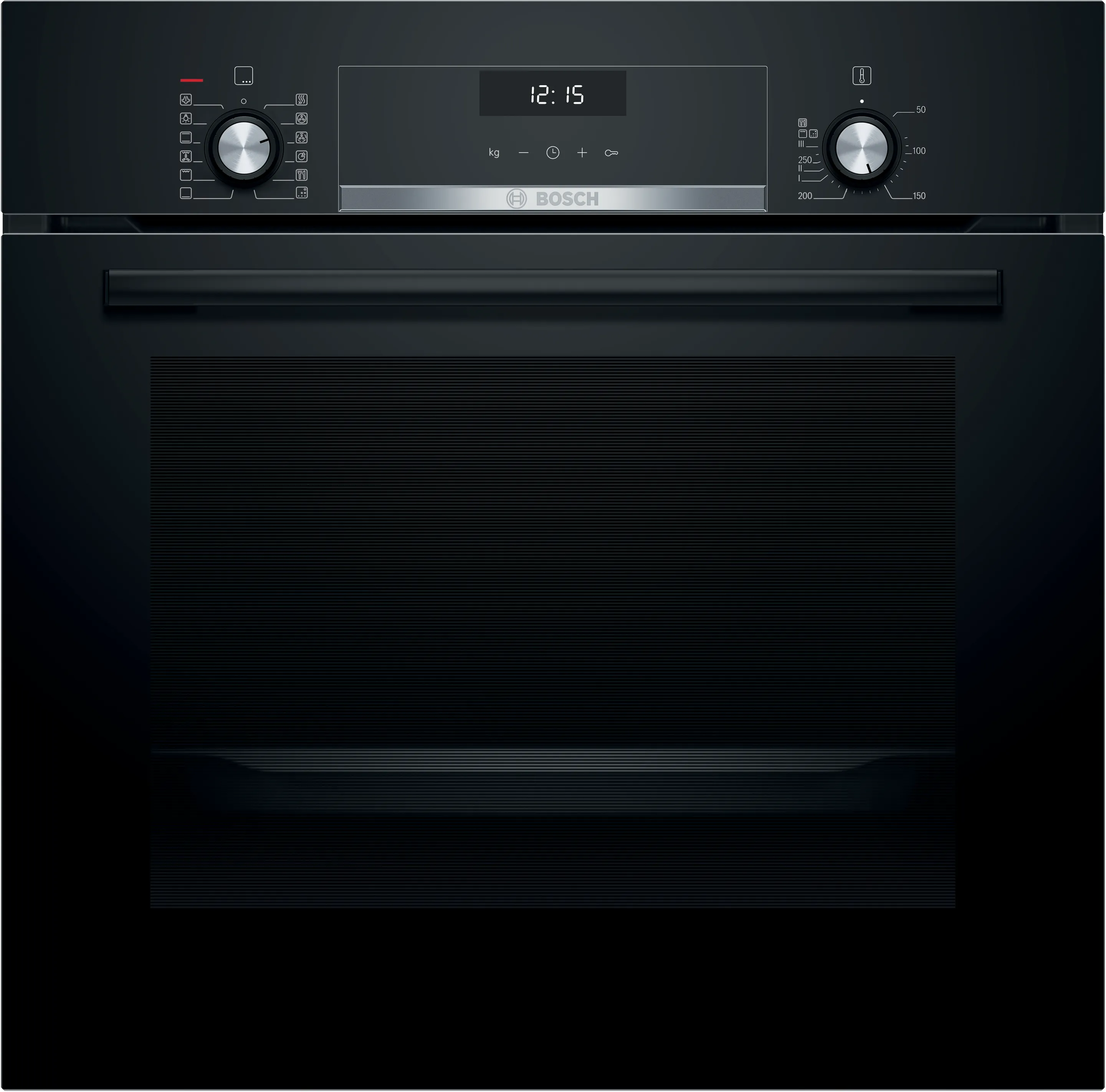 Seri 6 Oven built-in dengan fungsi uap 60 x 60 cm Hitam 