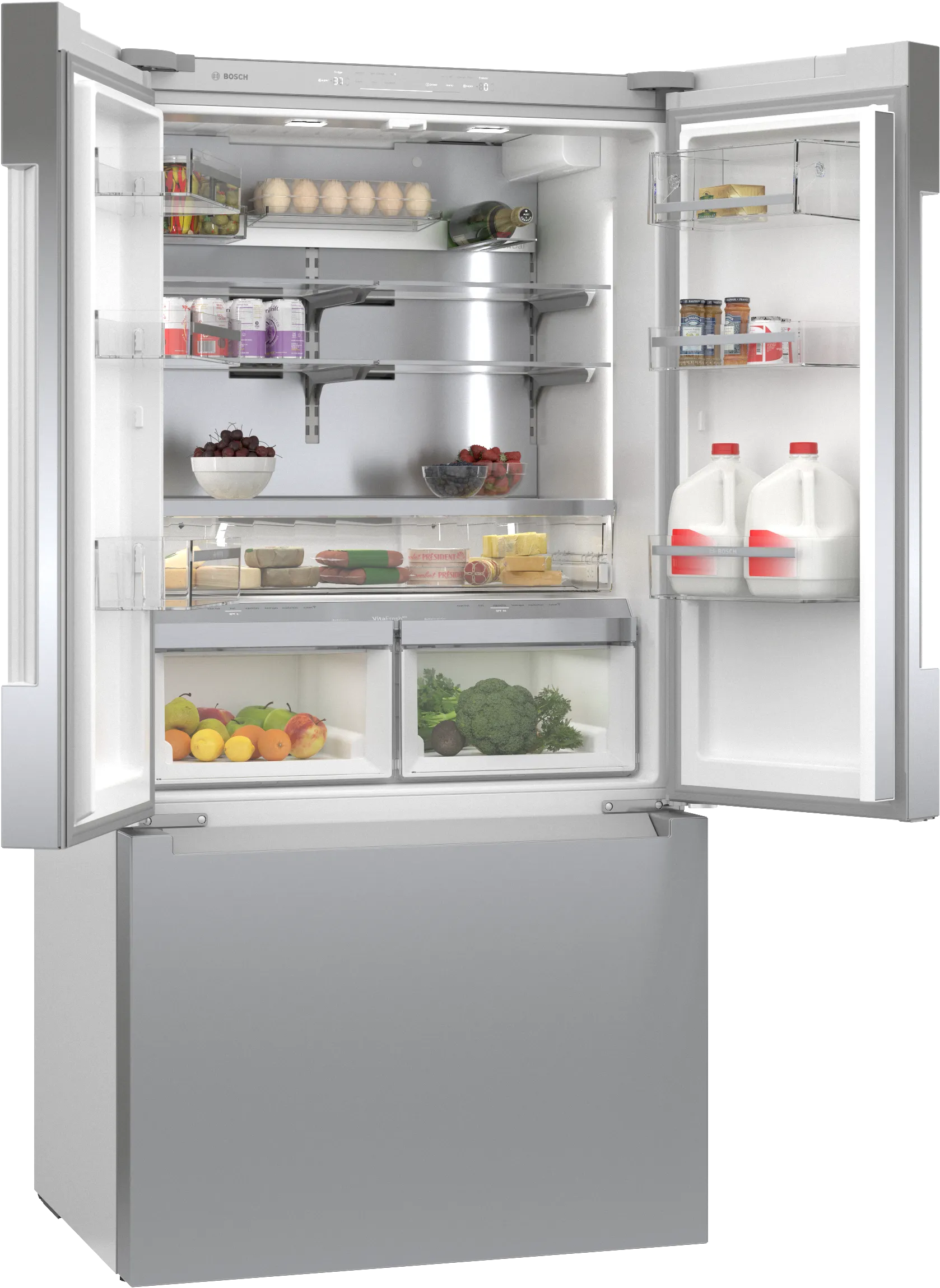 B36CT81ENS French Door Bottom Mount Refrigerator | BOSCH US B36CT81ENS French Door Bottom Mount Refrigerator | BOSCH US