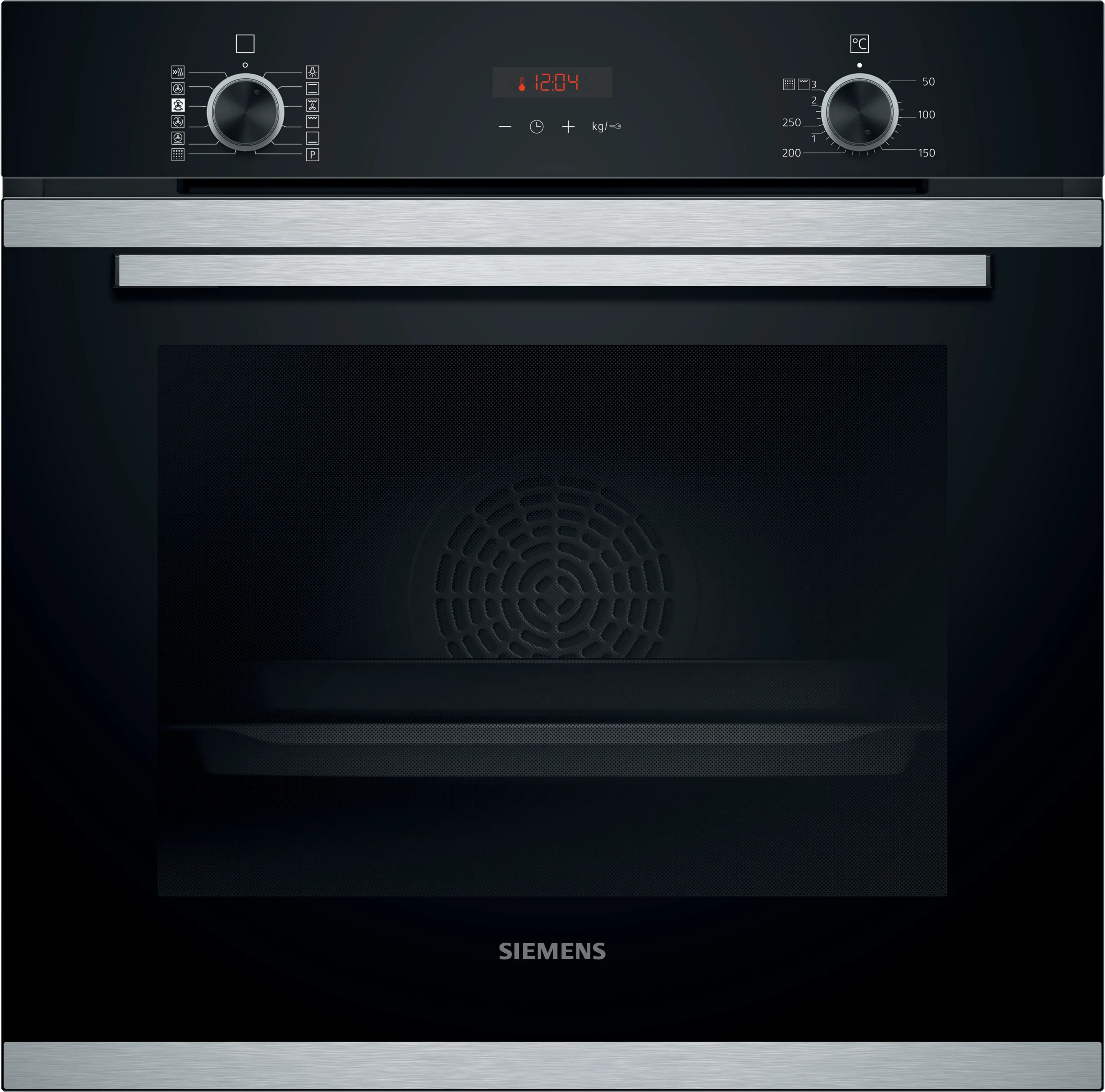 iQ300 Built-in oven with added steam function 60 x 60 cm Inox 