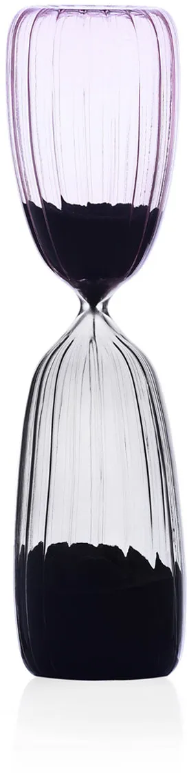 Ichendorf/Corrado Sanduhr, Smoke / Pink, 25 cm 