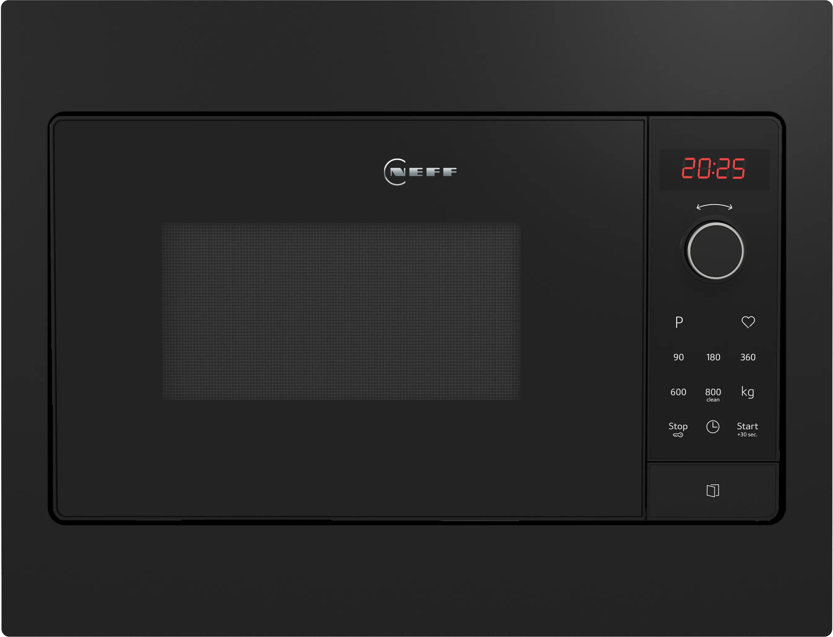 N 30 Built-in microwave Black 