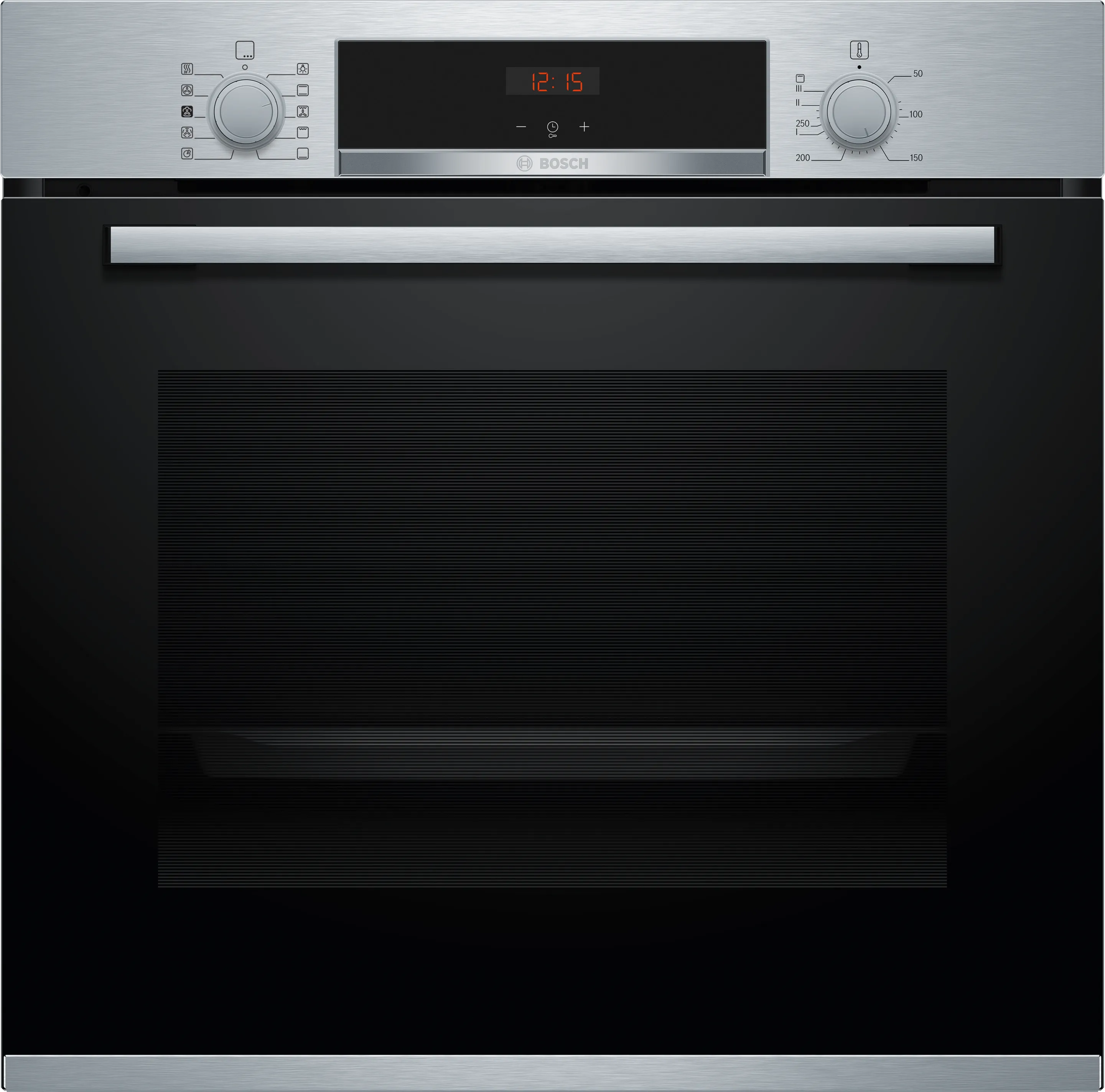Series 4 Built-in oven with added steam function 60 x 60 cm Stainless steel 
