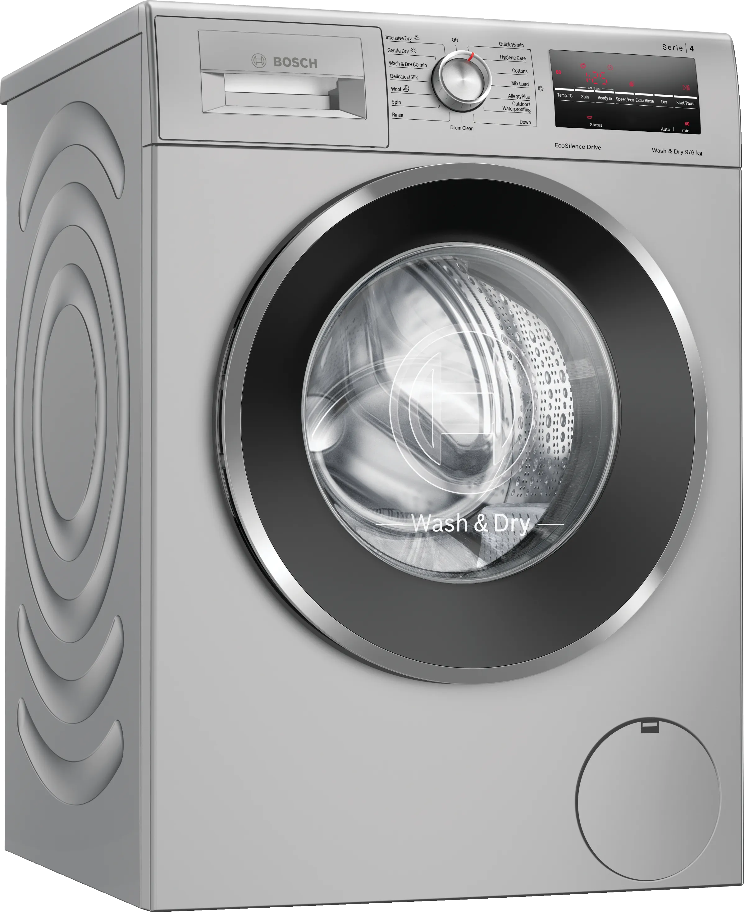 Series 4 washer dryer 9/6 kg 1400 rpm