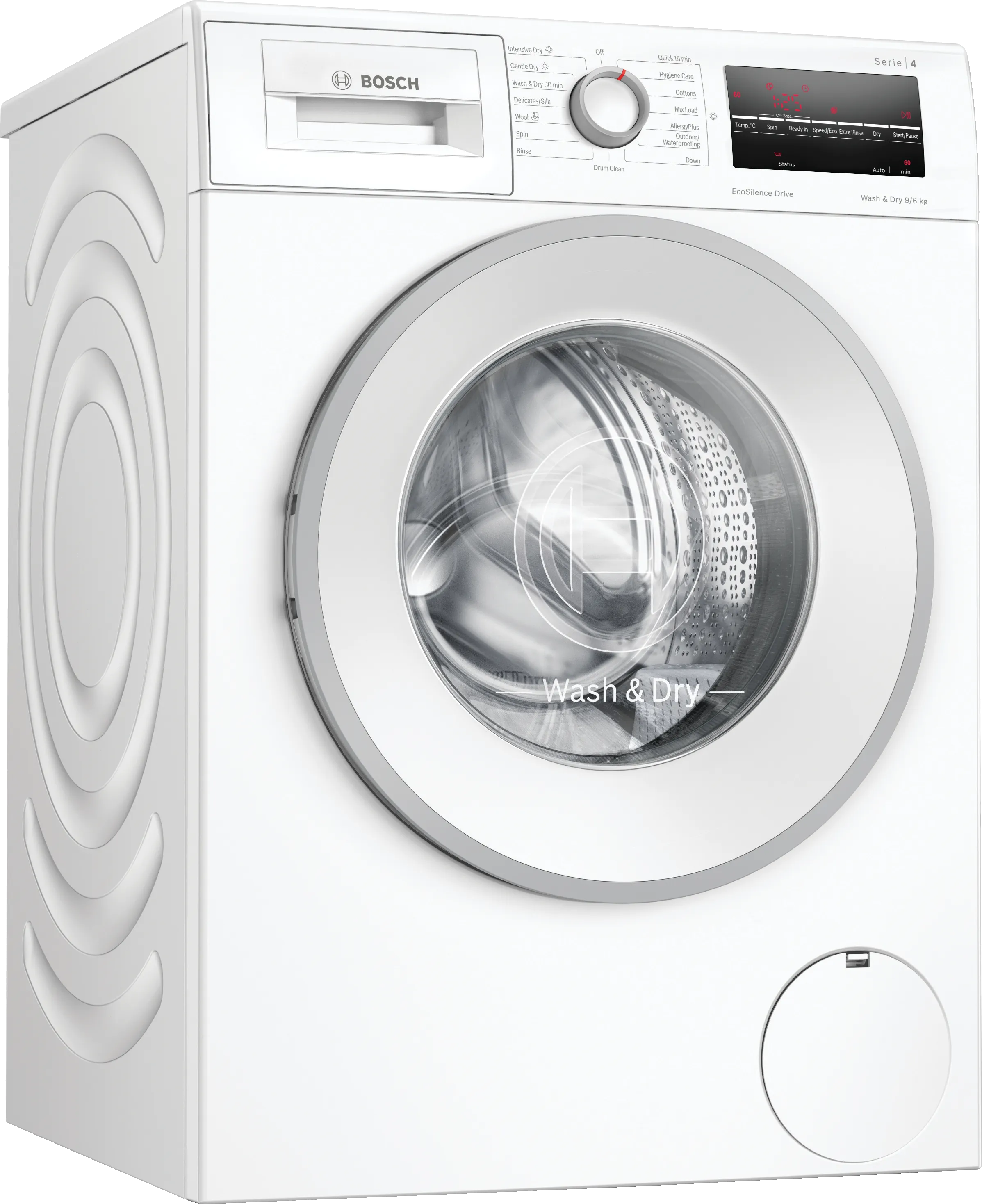 Series 4 washer dryer 9/6 kg 1400 rpm