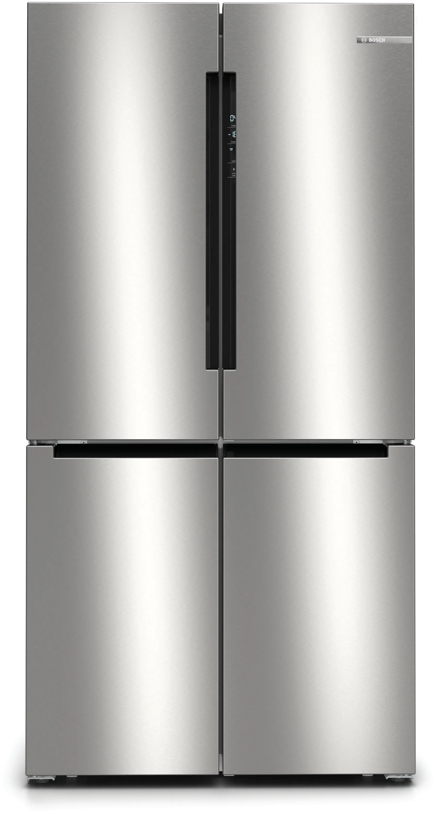 Series 4 multi door French Door Bottom Freezer 183 x 90.5 cm Stainless steel (with anti-fingerprint) 