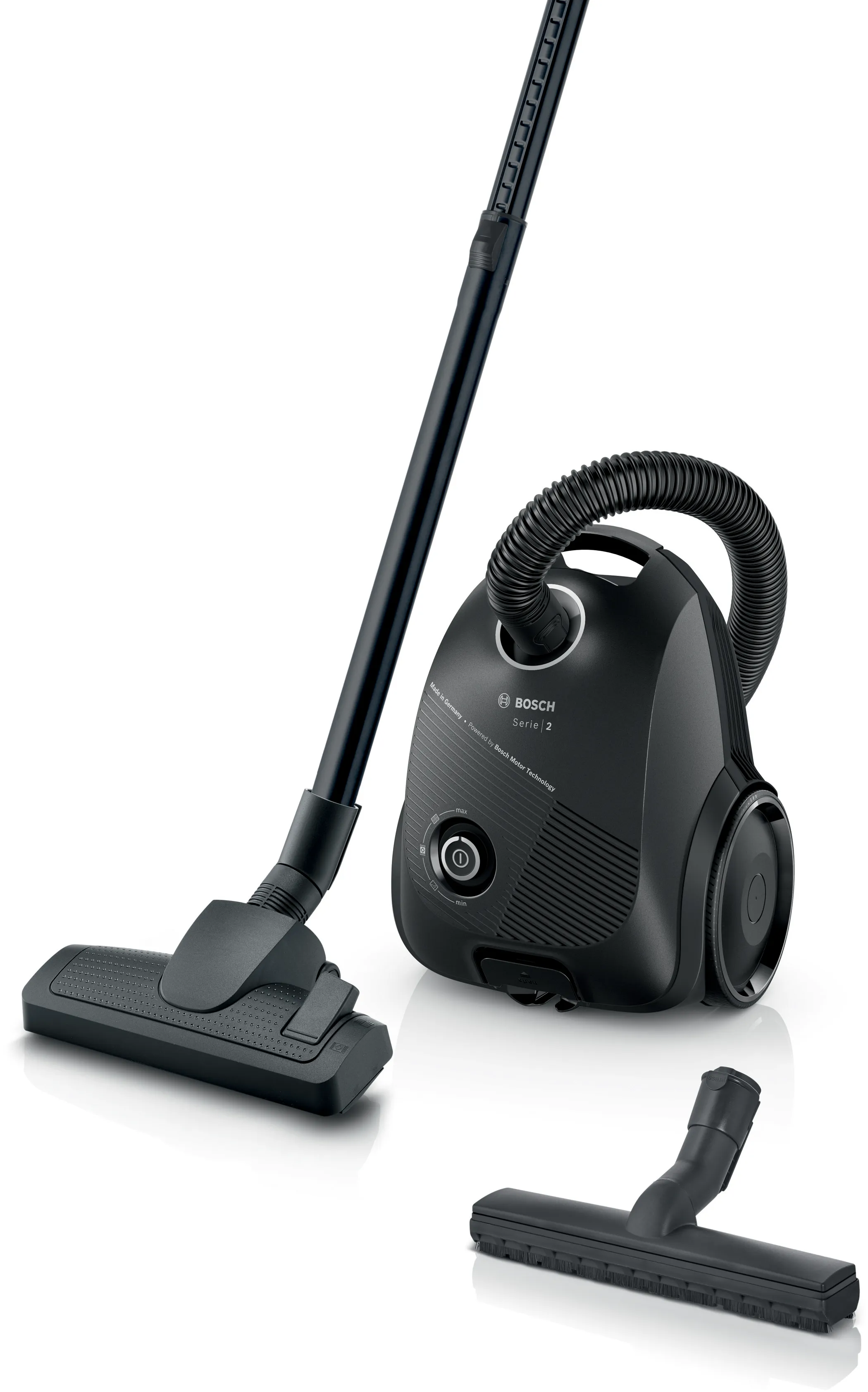 Series 2 Bagged vacuum cleaner Black 