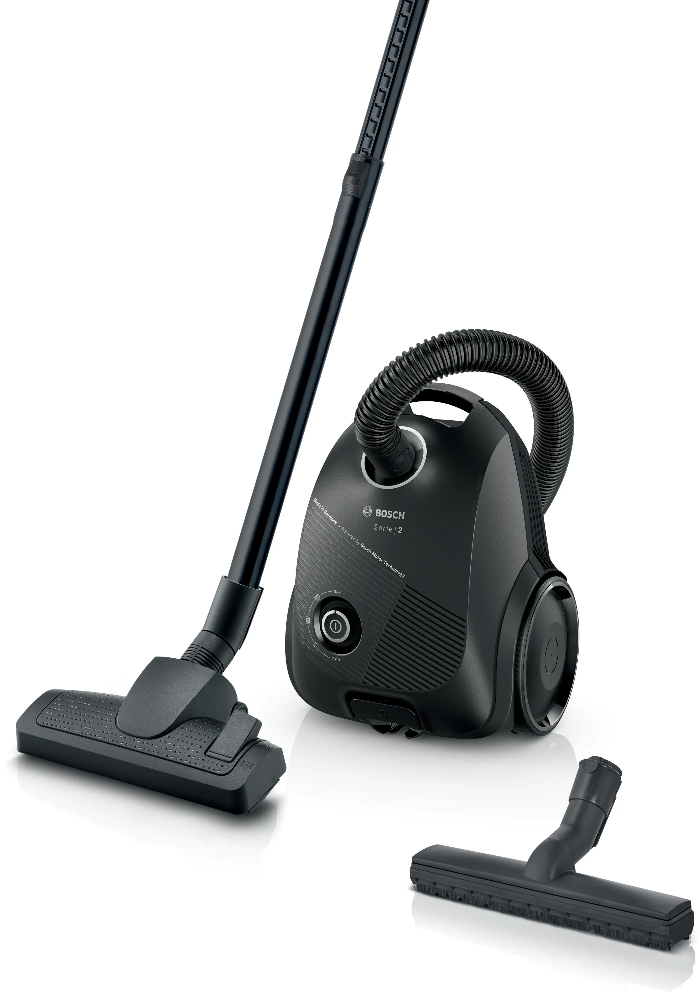 Series 2 Bagged vacuum cleaner Black 
