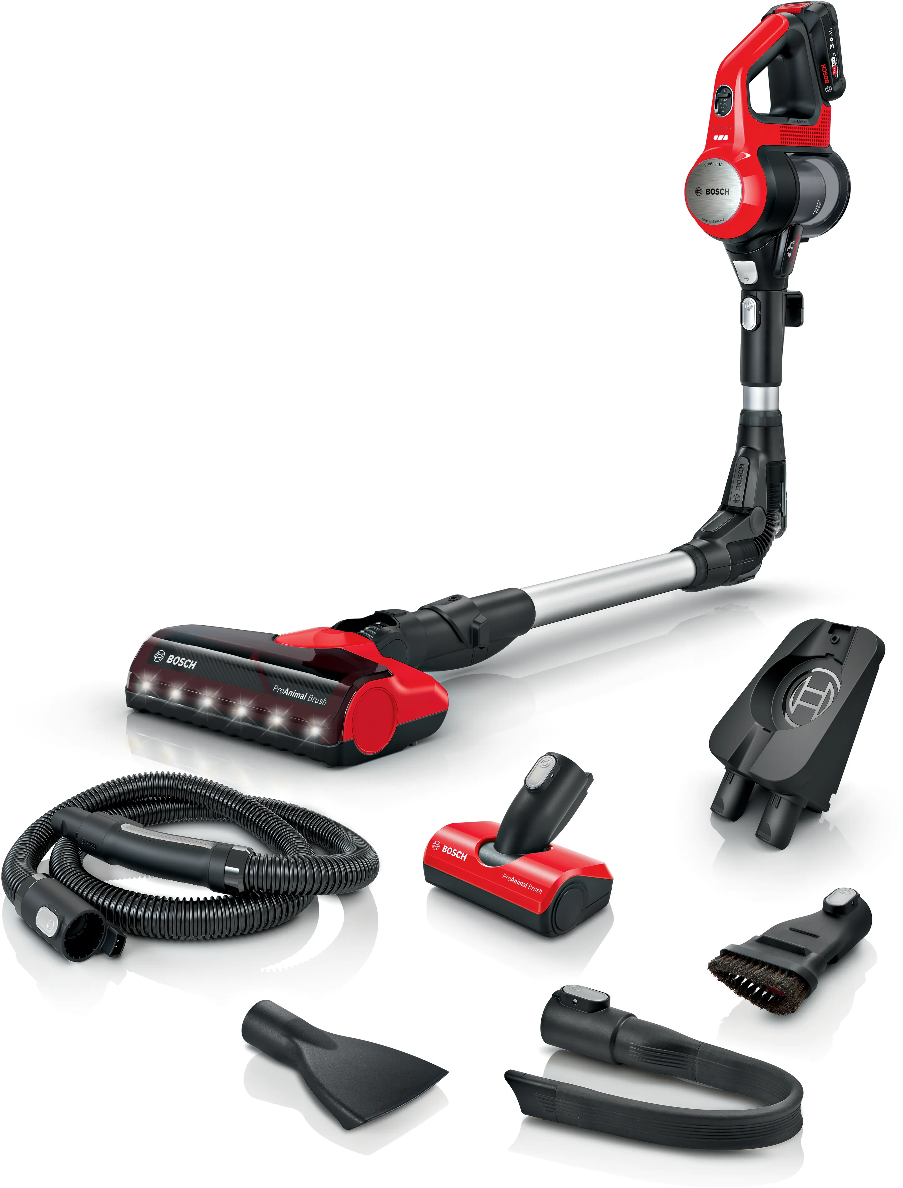 Rechargeable vacuum cleaner Unlimited 7 ProAnimal Red 