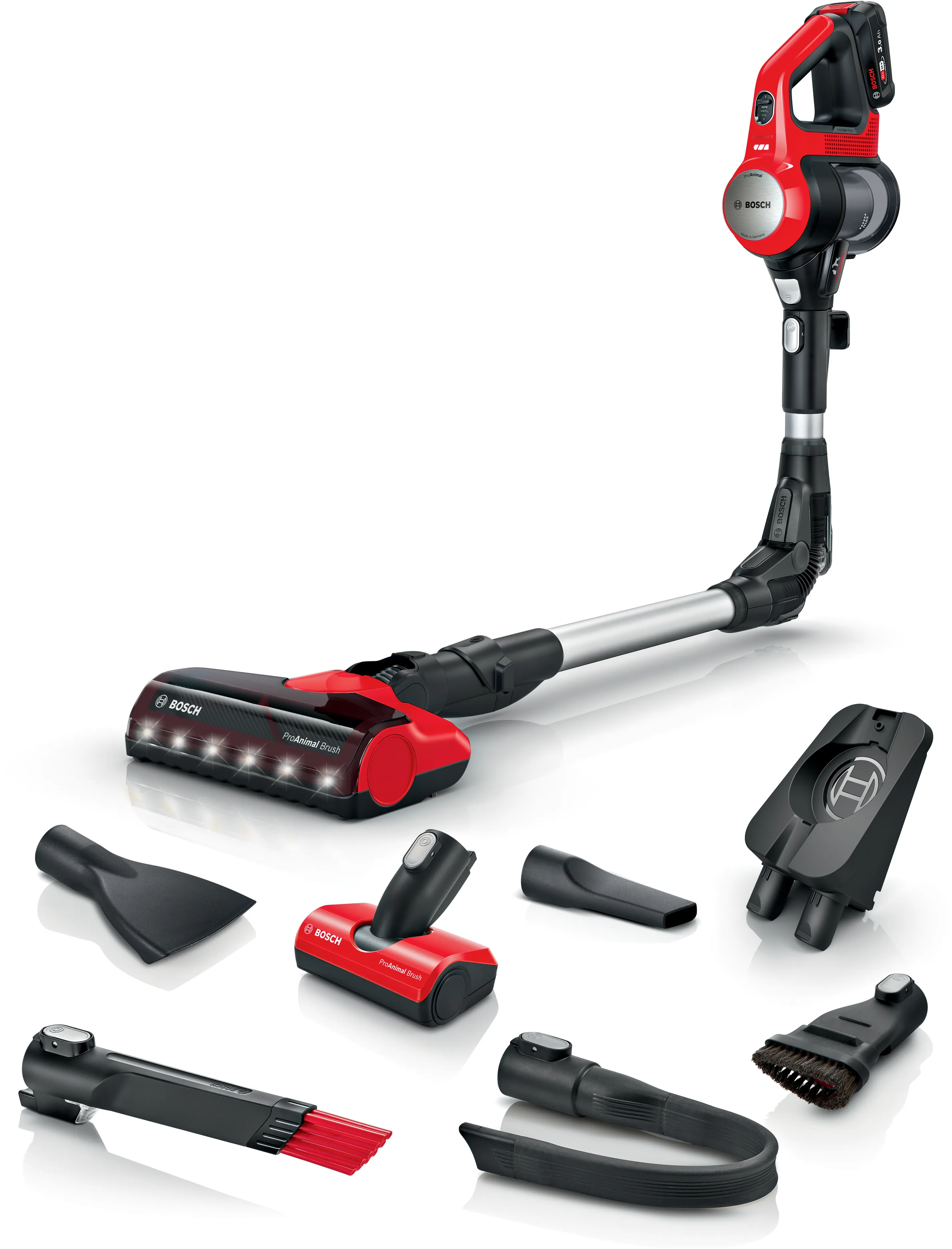 Cordless vacuum cleaner Unlimited 7 ProAnimal Red 