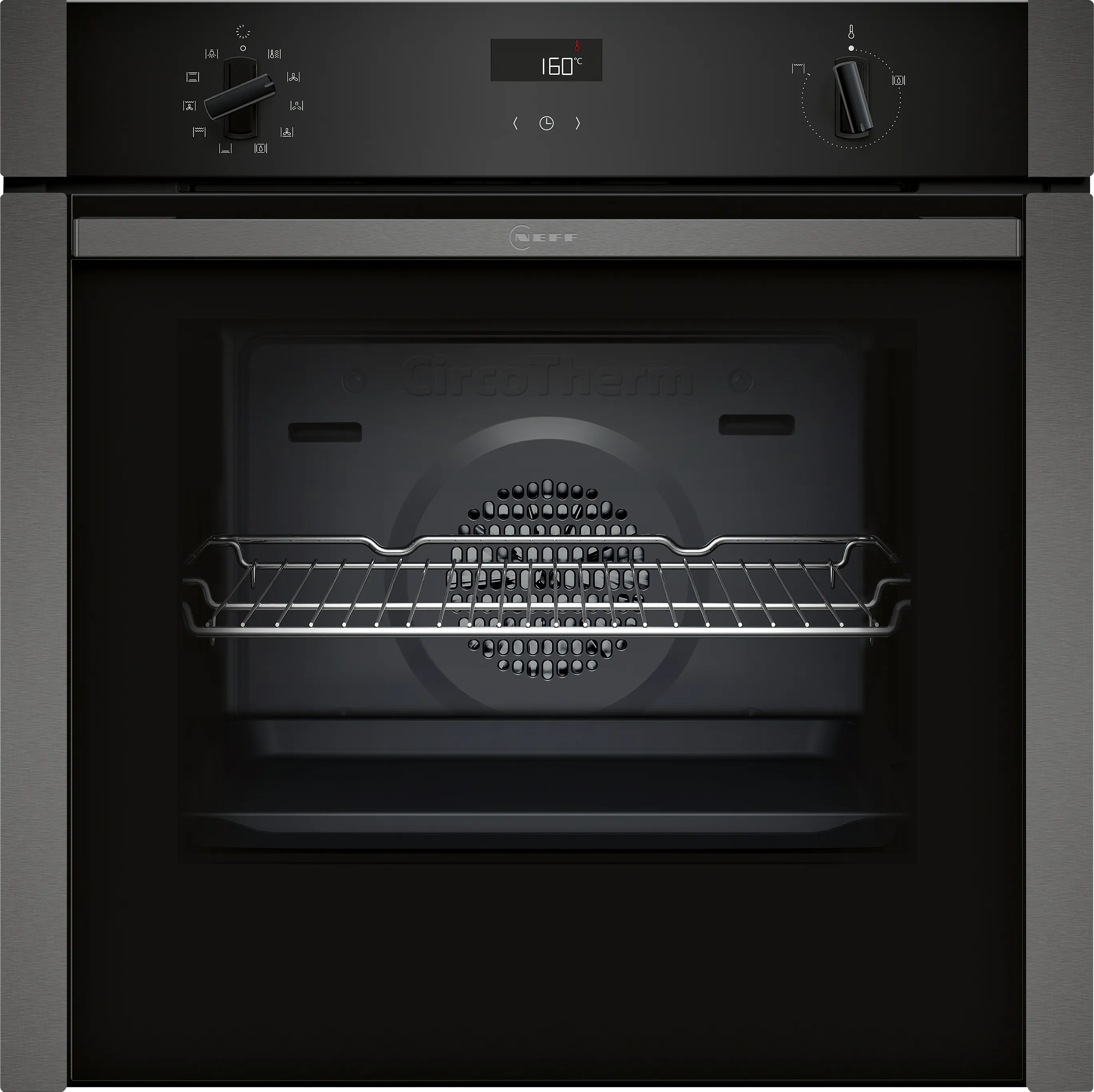 N 50 Backofen 60 x 60 cm Graphite-Grey