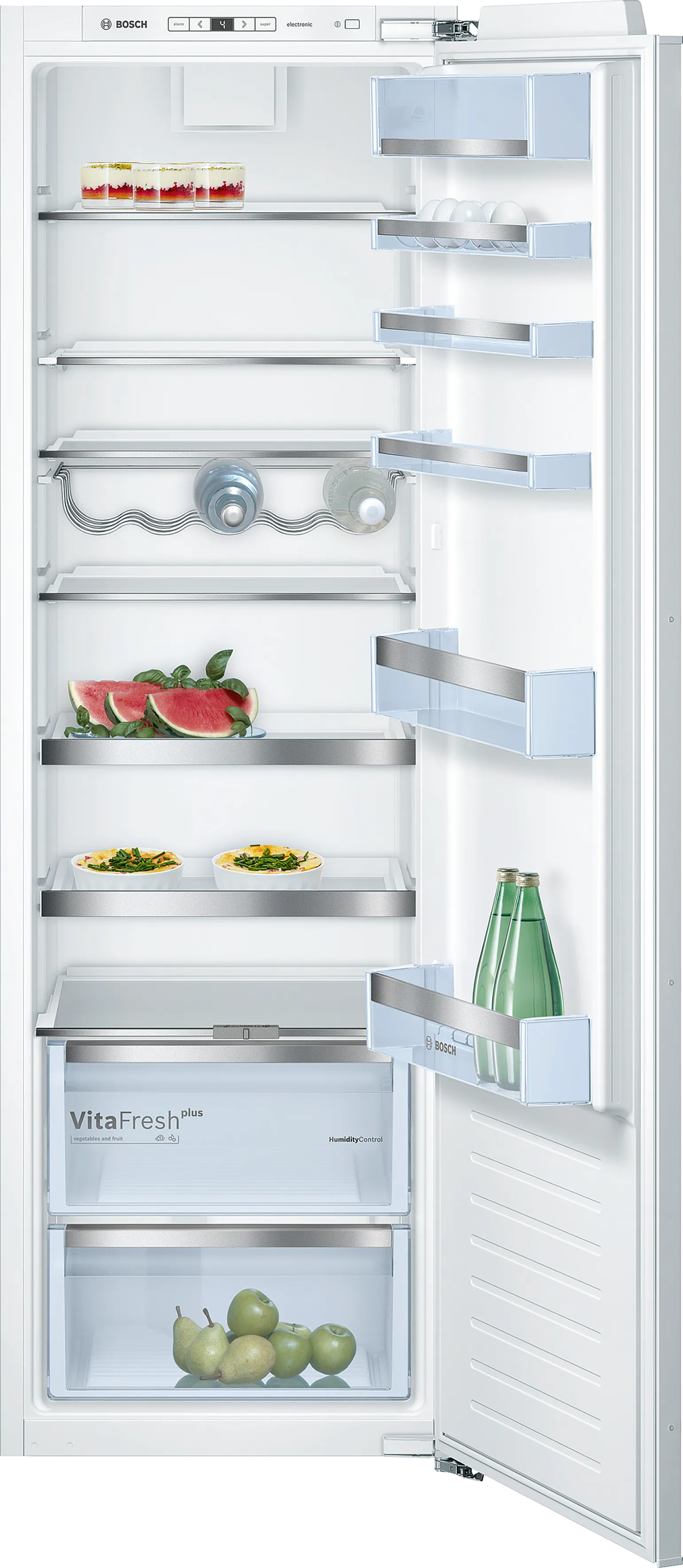 Série 6 Réfrigérateur encastrable 177.5 x 56 cm charnière plate 