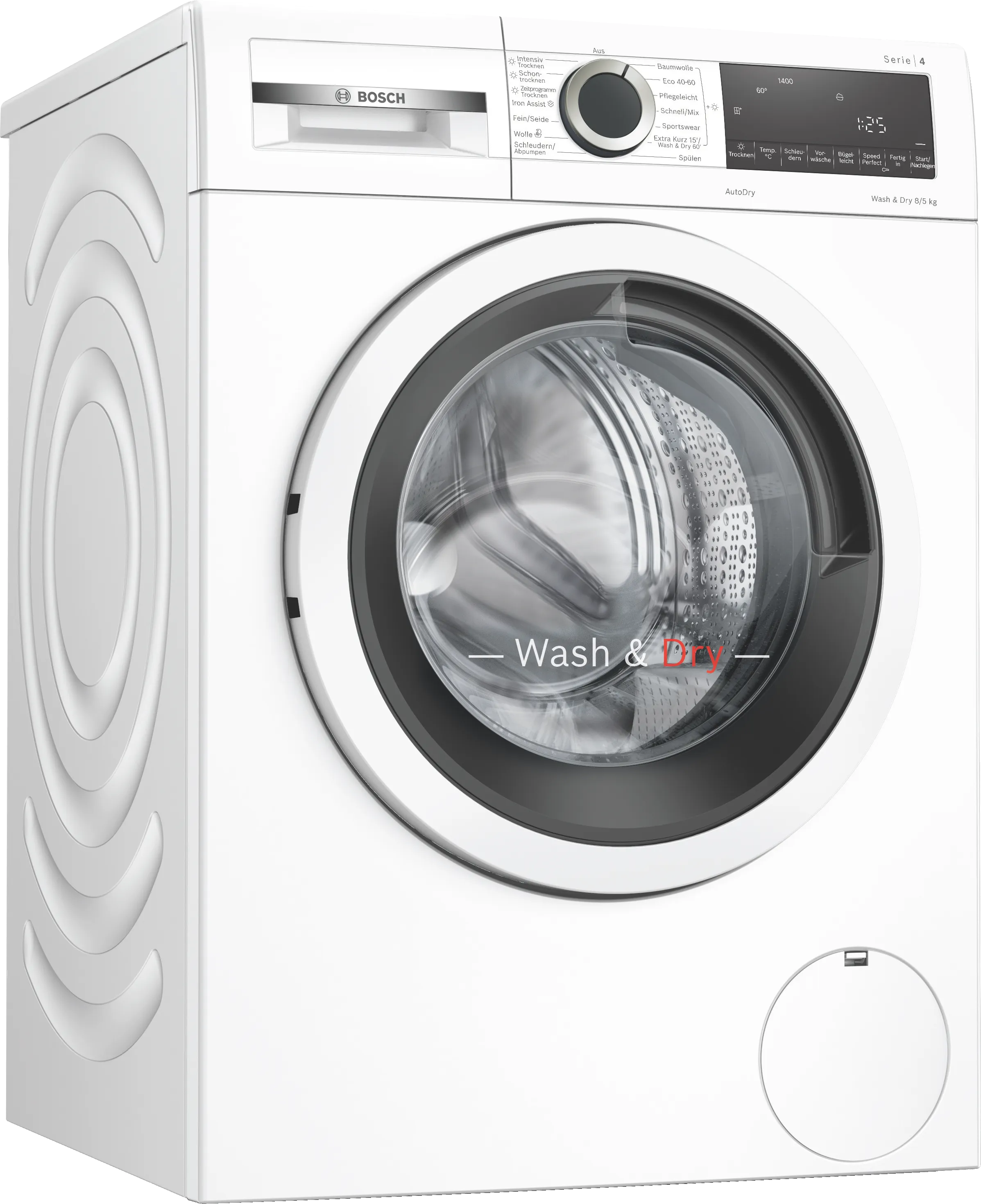 Série 4 washer dryer 8/5 kg 1400 trs/min 