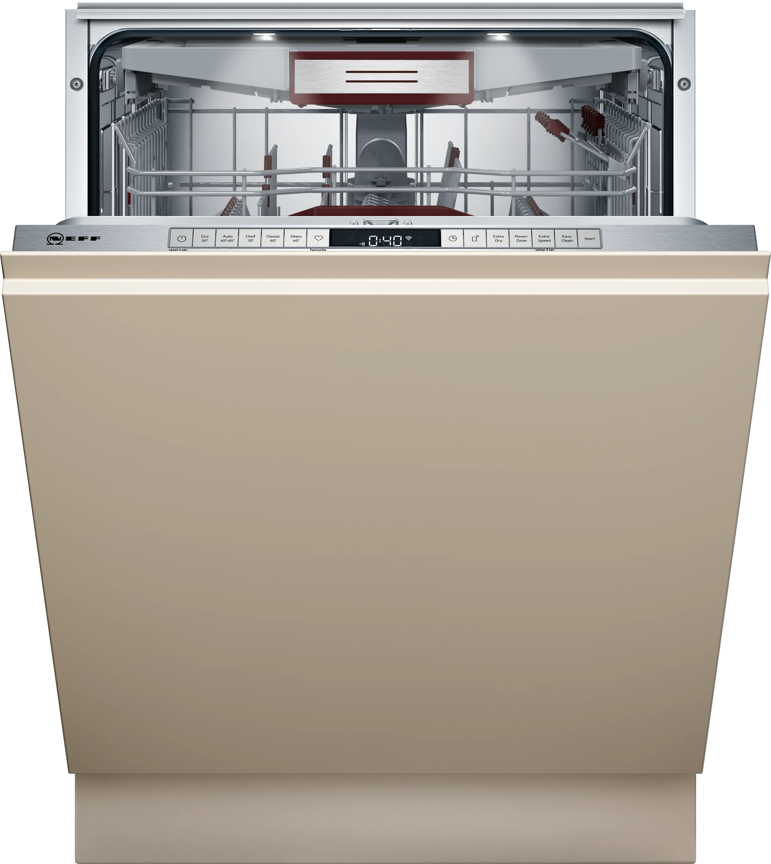 N 70 fully-integrated dishwasher 60 cm 