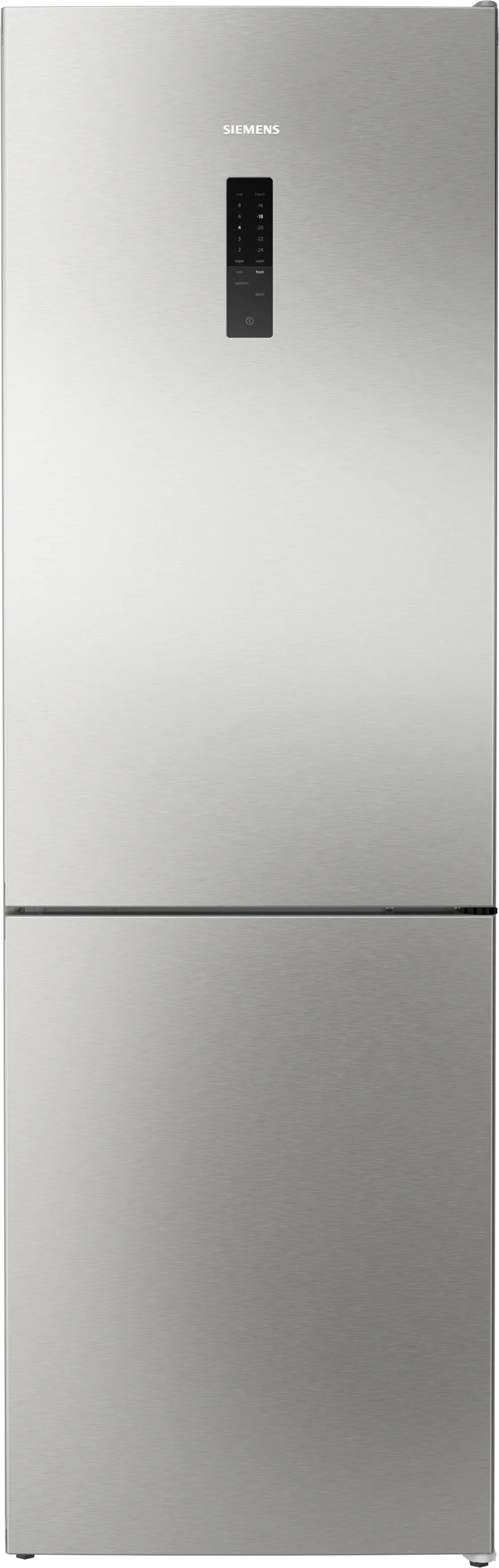 iQ300 Jääkaappipakastin 186 x 60 cm Harjattu teräs, anti fingerprint, Total noFrost